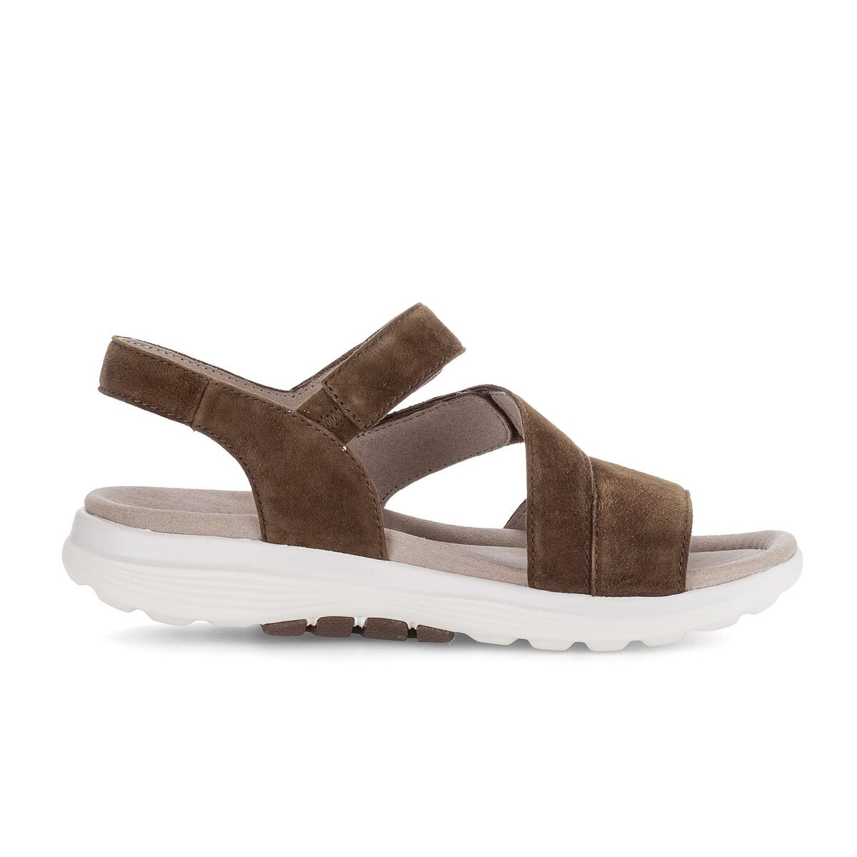 Gabor Rollingsoft Women's Strap Sandal Brown 44 2