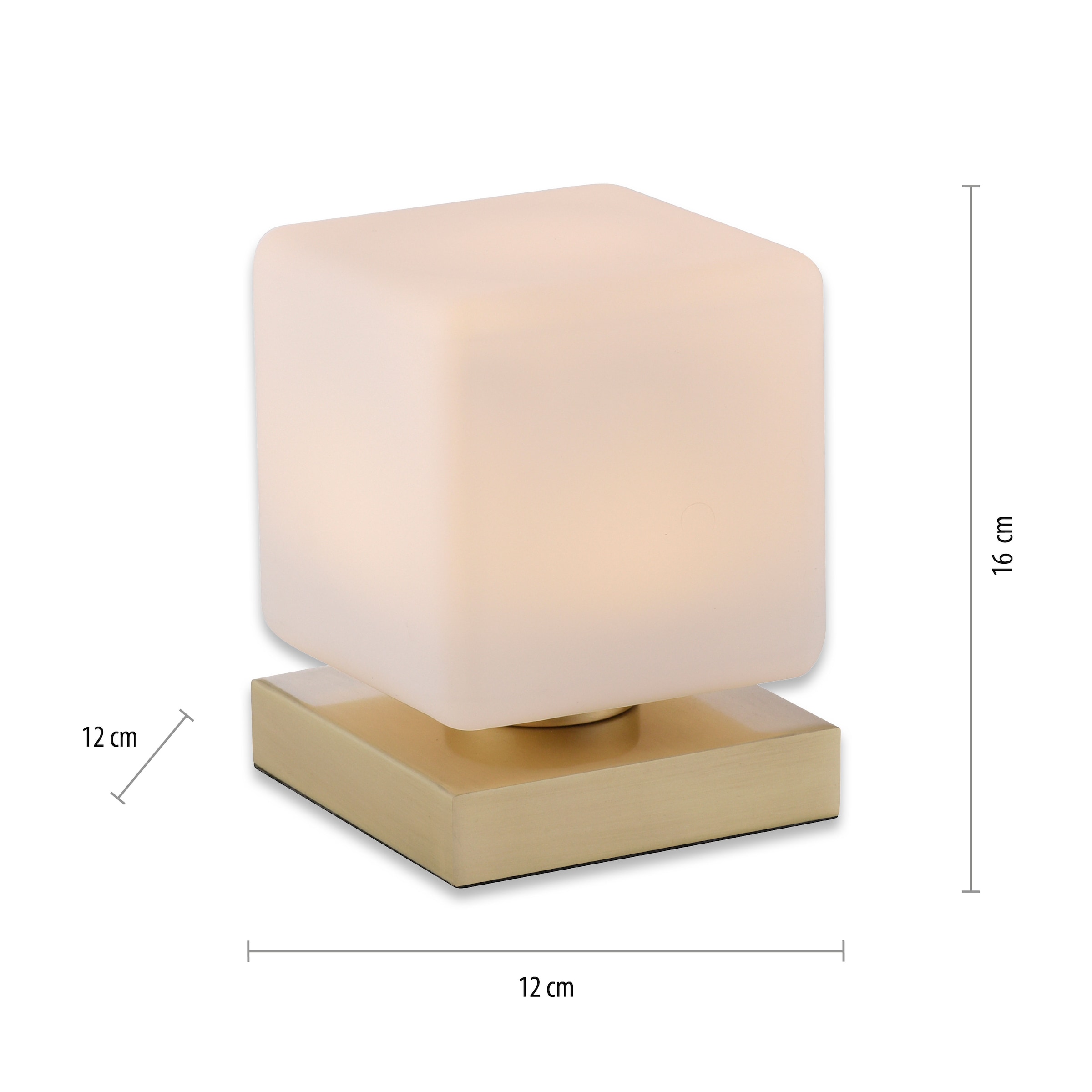 Paul Neuhaus Tischleuchte »DADOA«, 1 flammig, Leuchtmittel LED-Board | LED fest integriert, LED, dimmbar über Touchdimmer