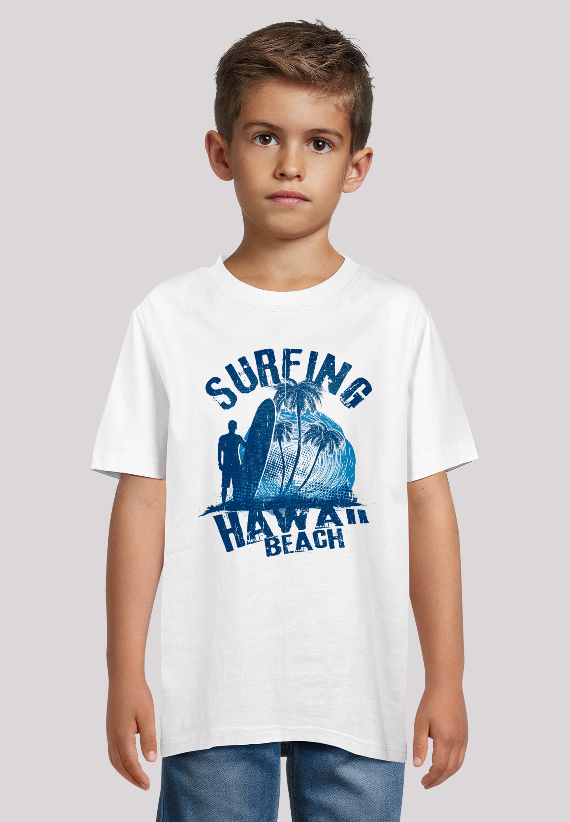 F4NT4STIC T-Shirt »Hawaii Surf Beach Summer« Premium Qualität