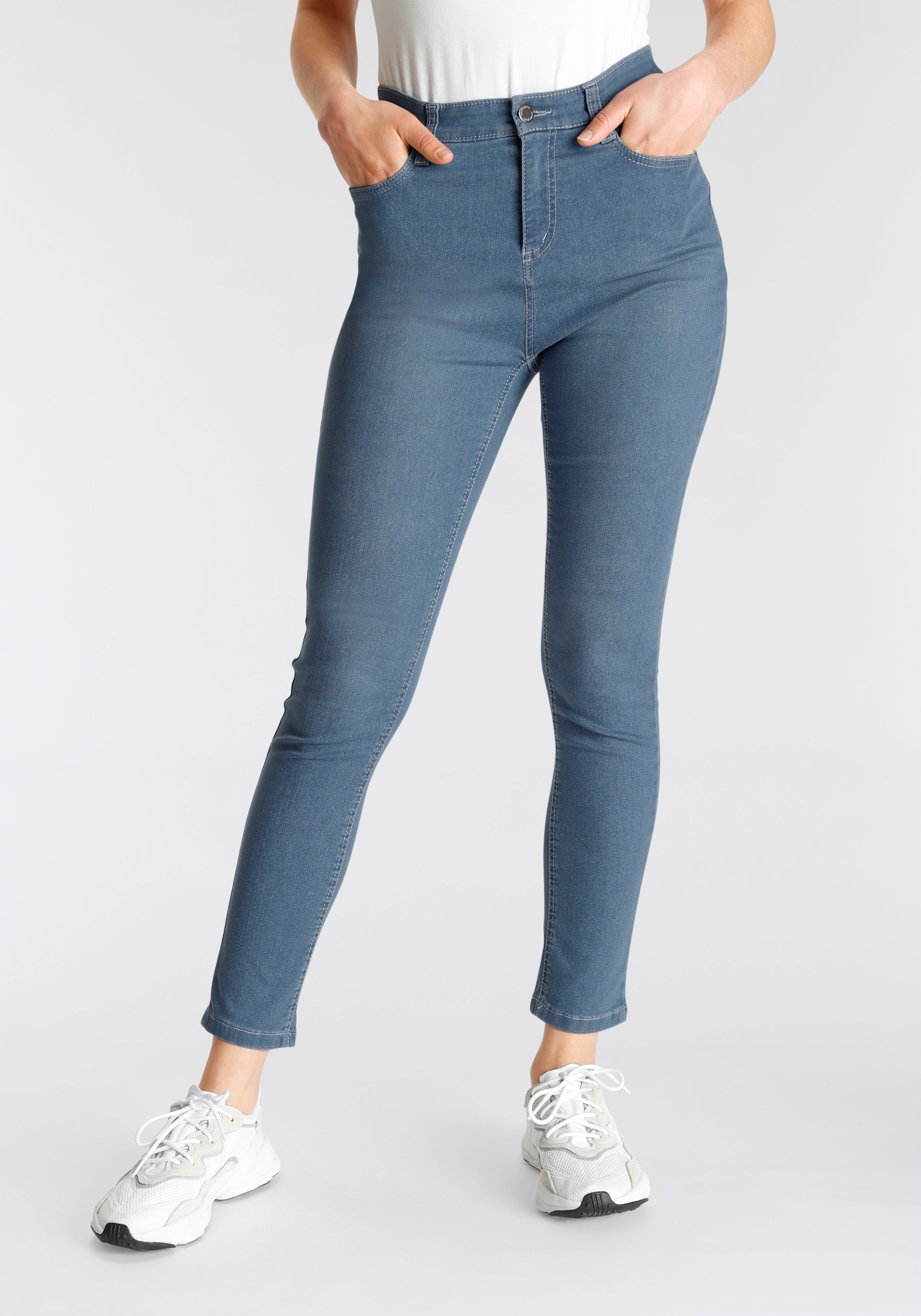 High-waist-Jeans