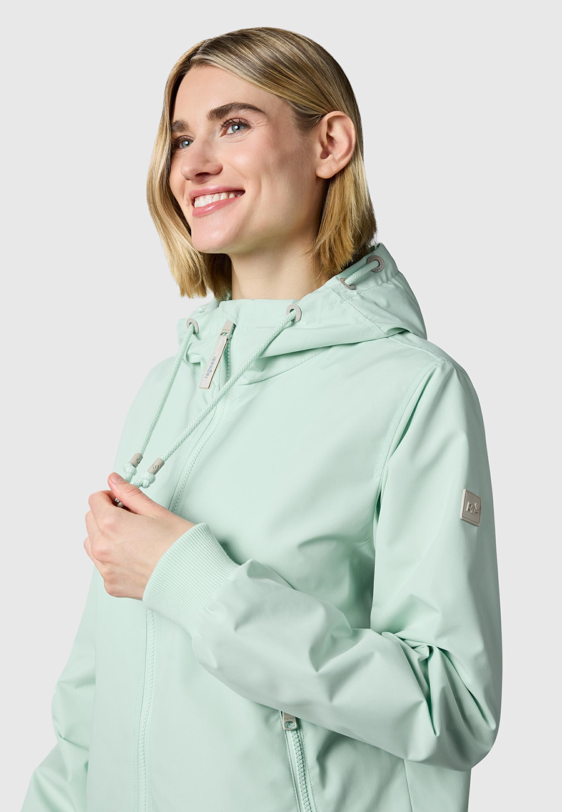 Ragwear Outdoorjacke »Oggie YOUMODO« mit Kapuze Wasserdichte und atmungsaktive Übergangsjacke