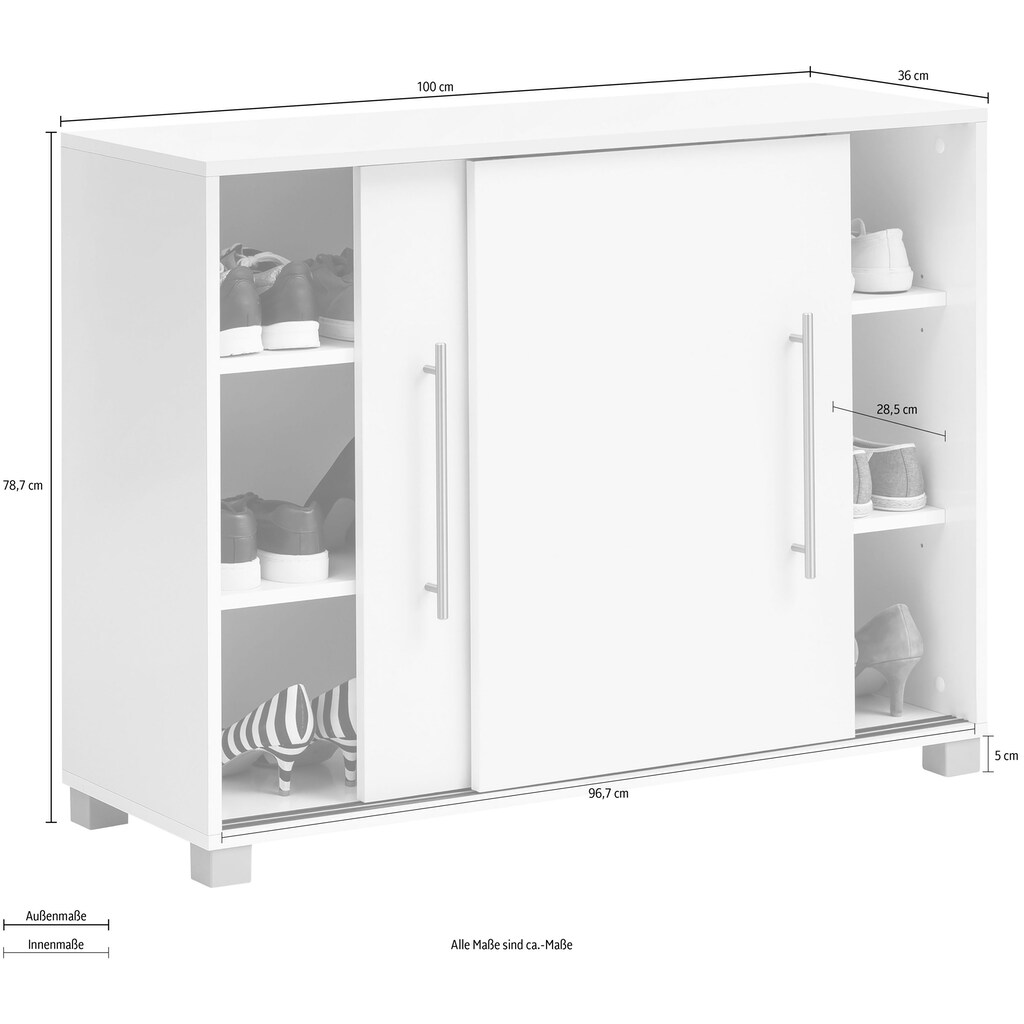 Schildmeyer Schuhschrank »Pisa«