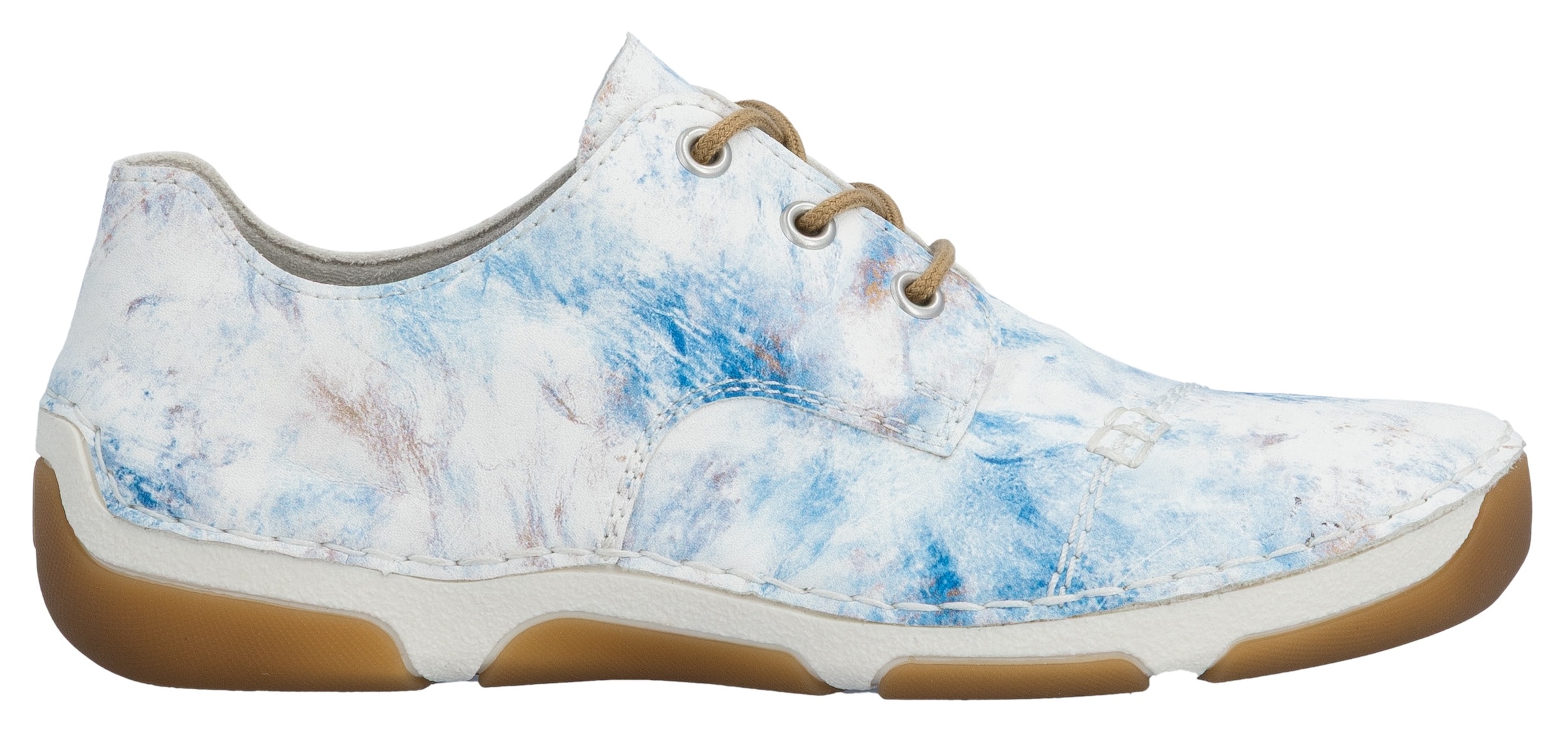 Rieker Sneaker  Schnürschuh, Halbschuh, Casual-Schnürer mit softer Innensohle