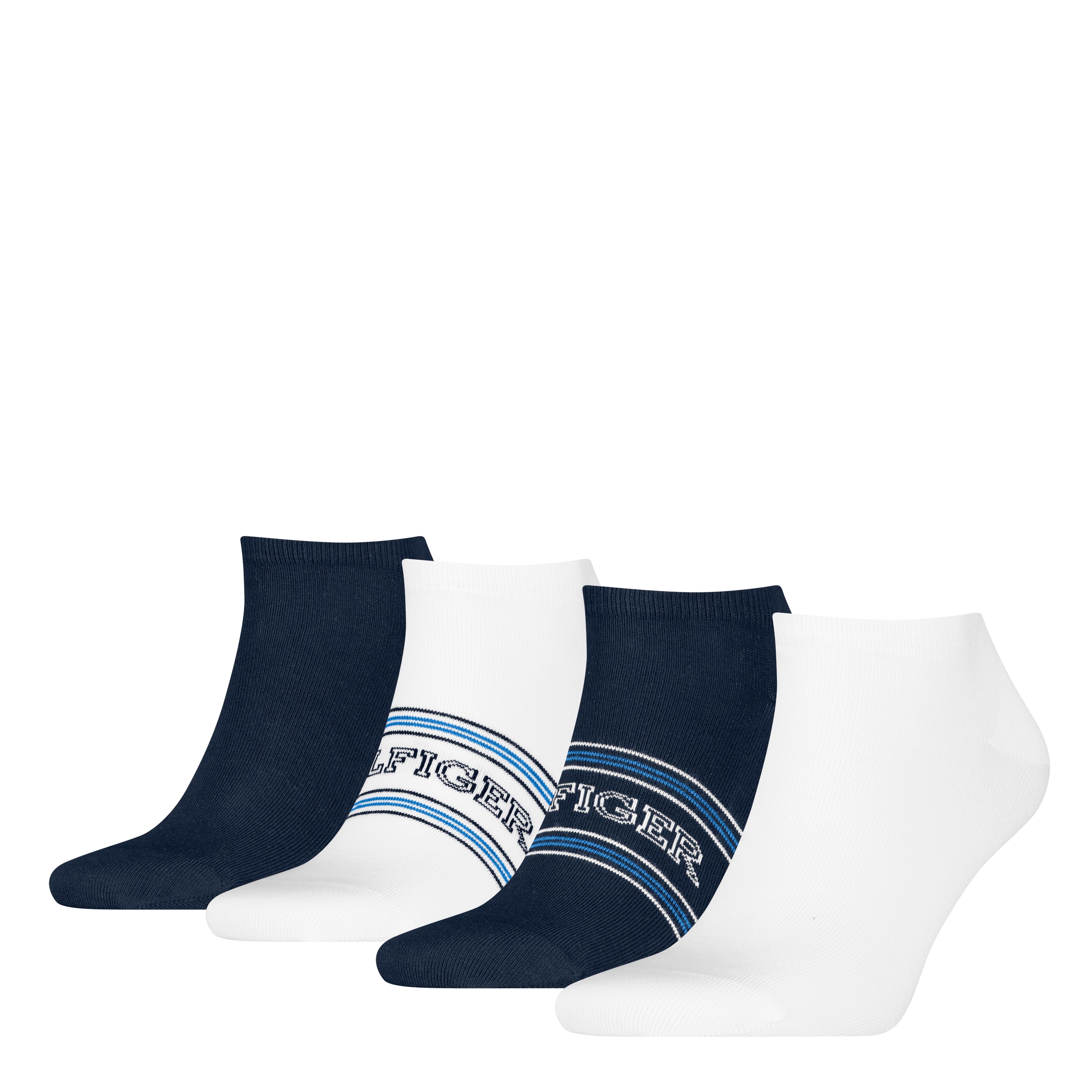 Tommy Hilfiger Socken "TH MEN SNEAKER 4P GIFTBOX", (4 Paar), mit markantem Logoaufdruck