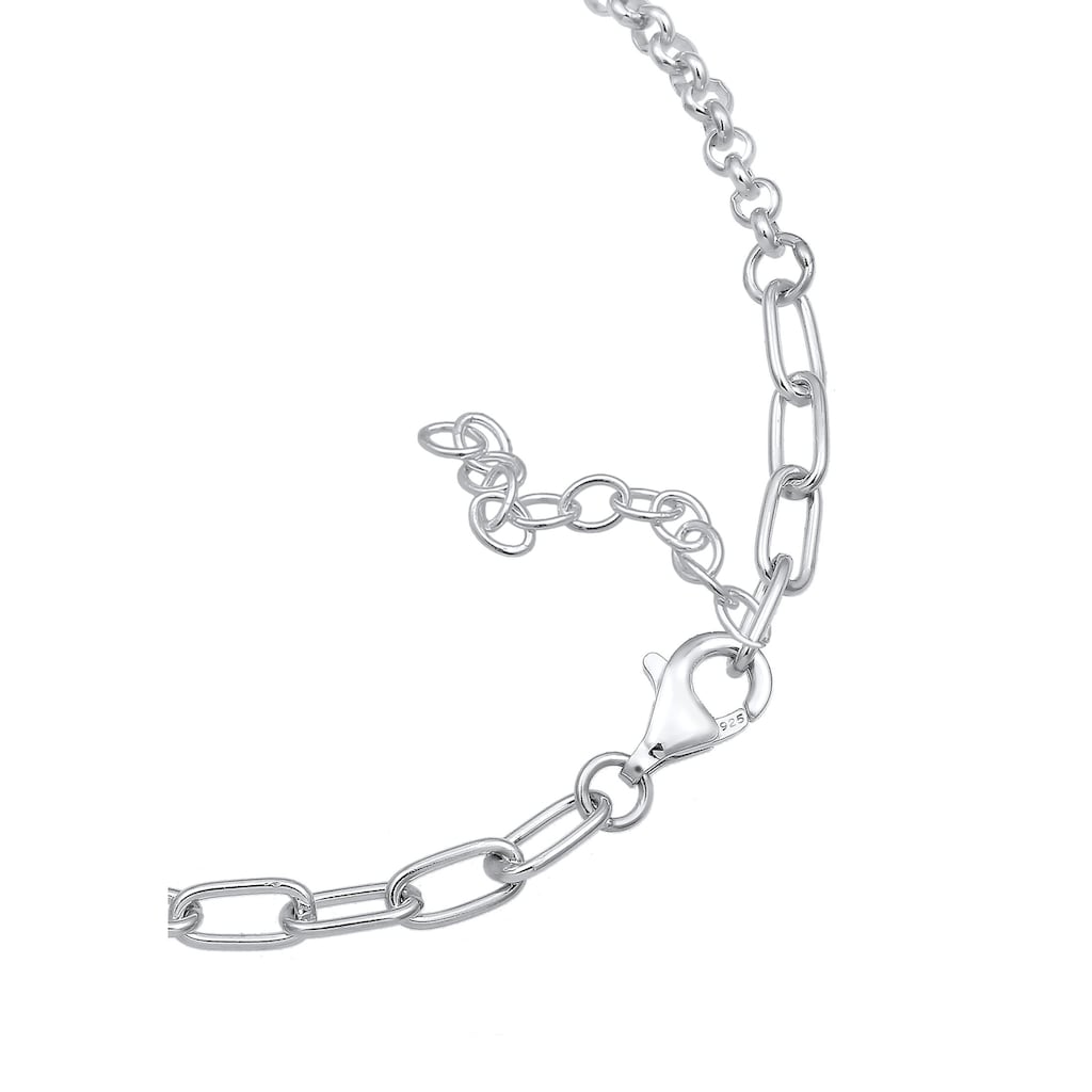 Nenalina Armband »Charmträger Bettelarmband Basic 925 Silber«