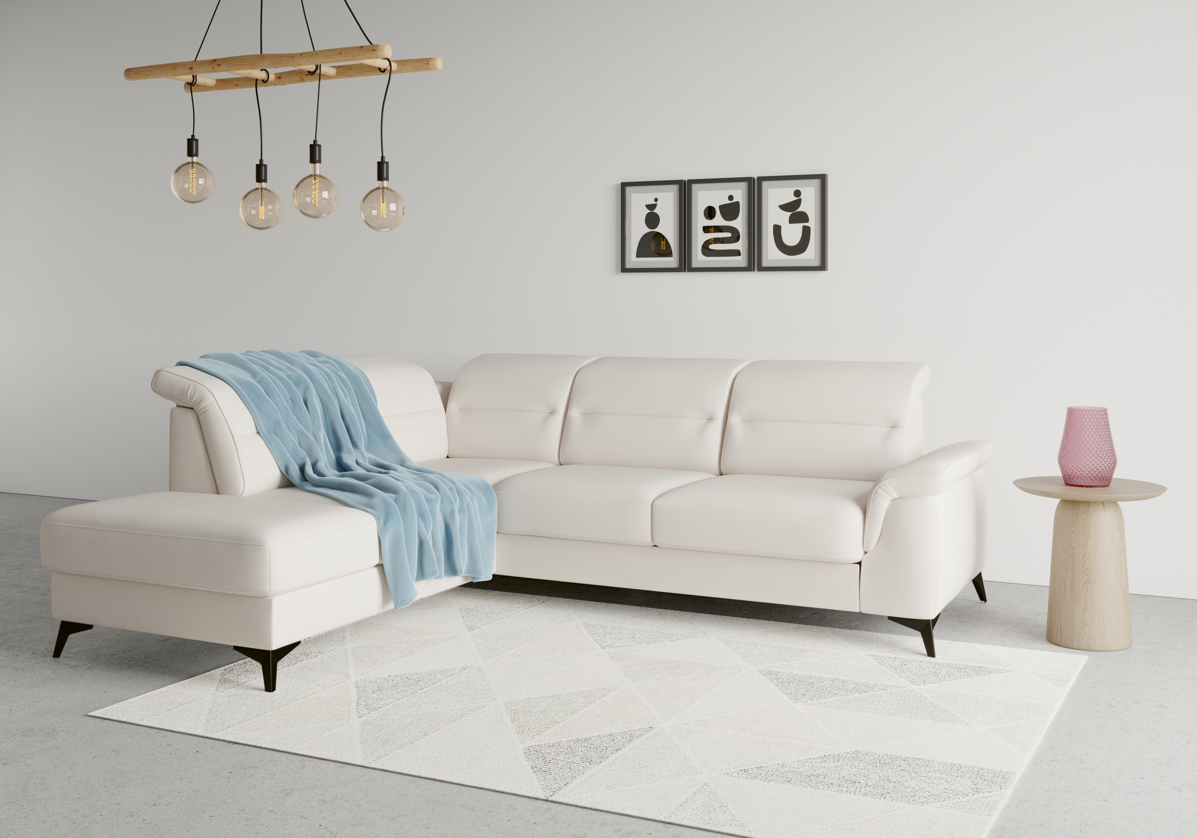 sit&more Sit&more Ecksofa »Sinatra L-Form« su O...