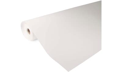 Isoliertapete »Fresco Glasvliestapete Weiss 50mx1,05m (190g/m2)«, uni