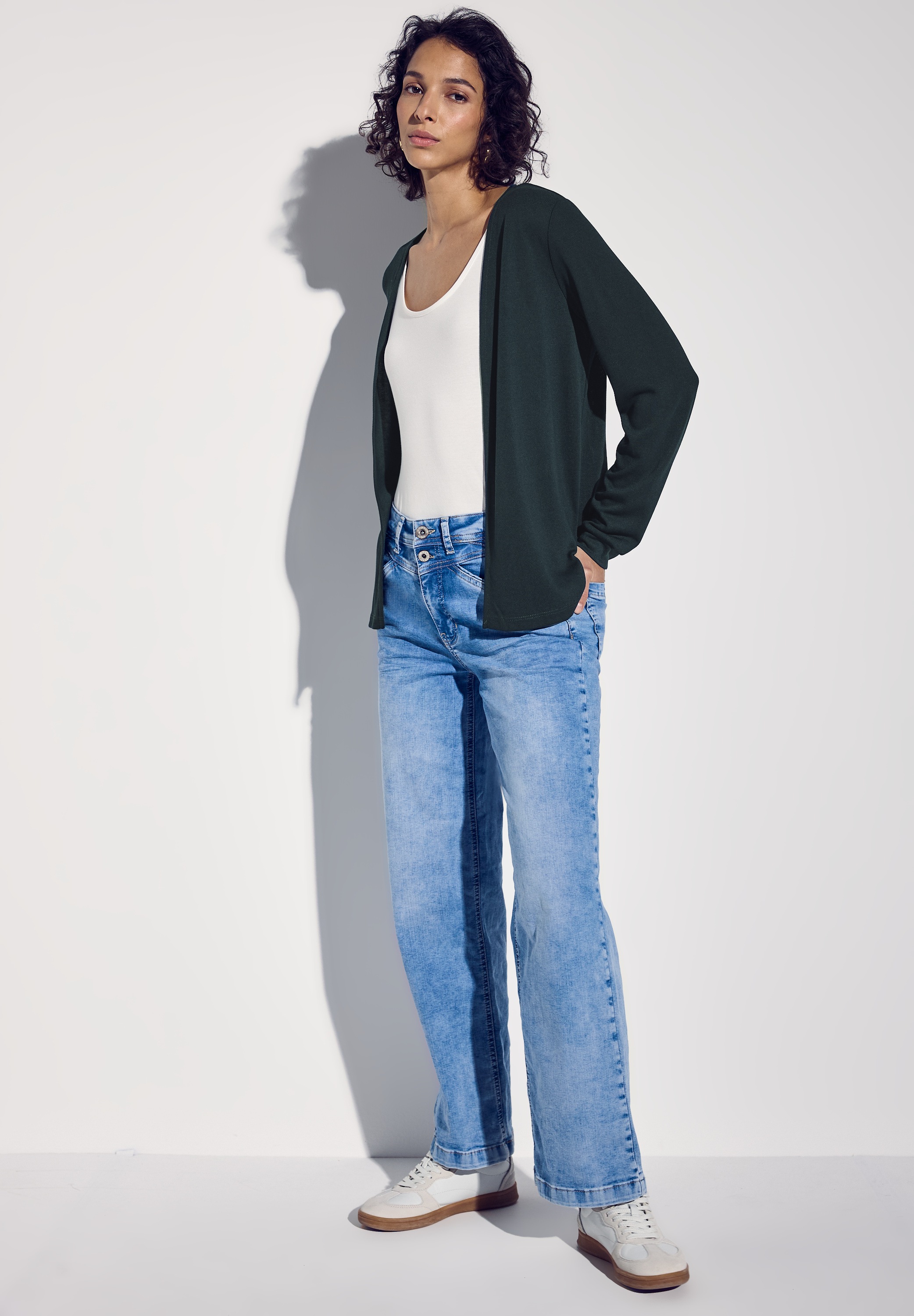 Thumbnail - STREET ONE Cardigan, aus softem Materialmix