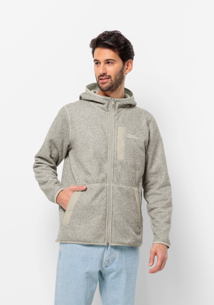 Jack Wolfskin Fleecejacke "TANNENSPUR HOODED JKT M" mitKapuze günstig online kaufen