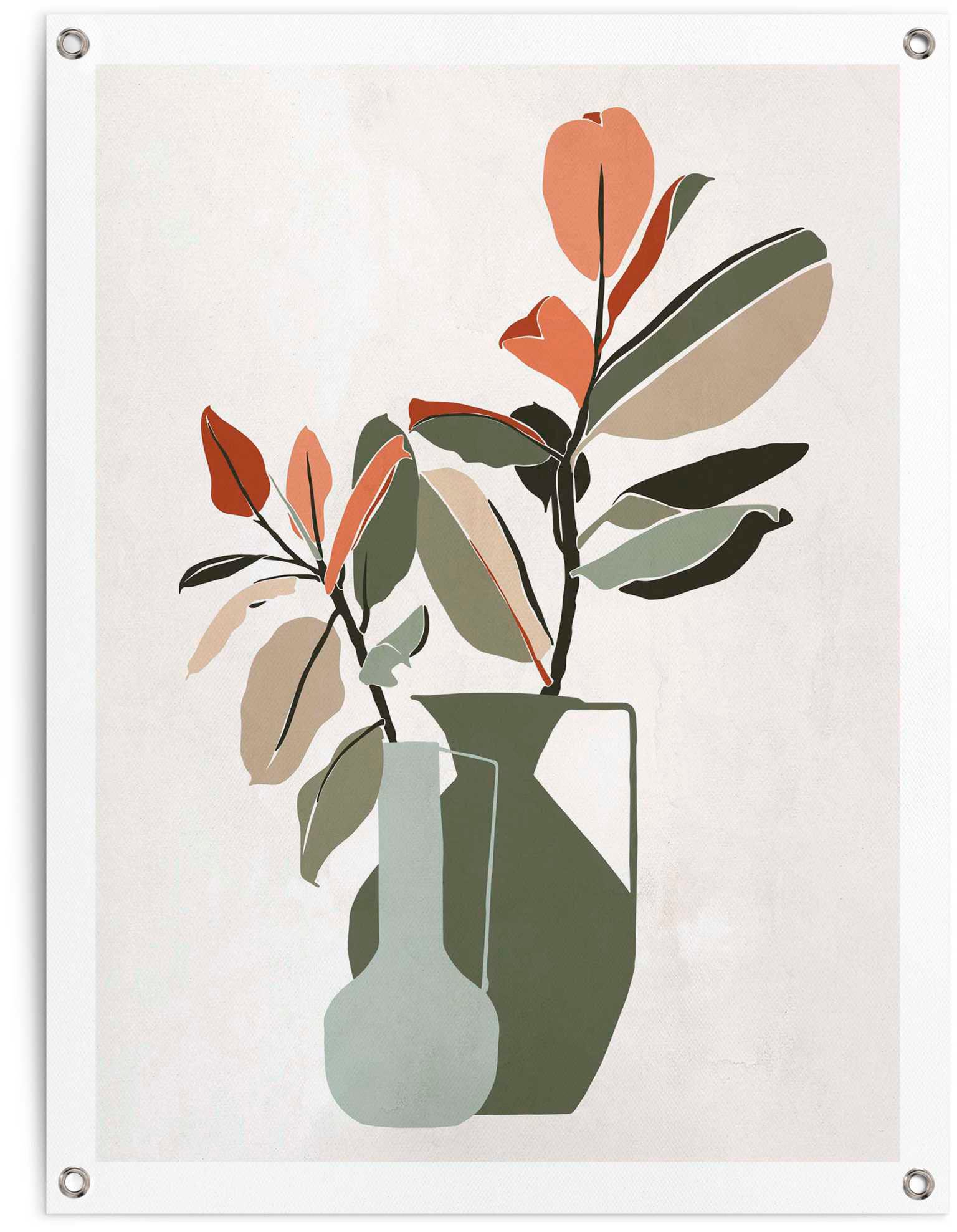Reinders! Poster »Vase mit BAUR Blumen« | bestellen