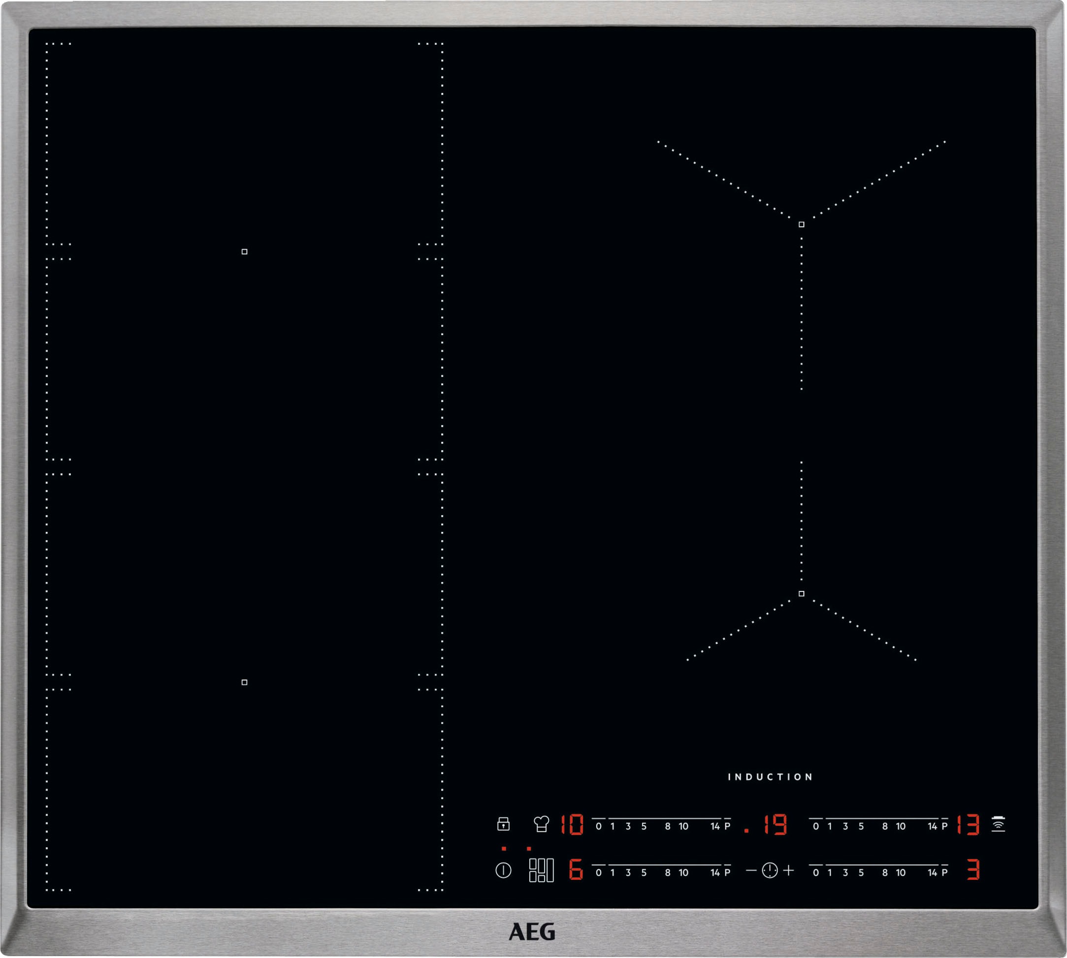 AEG Induktions-Kochfeld »IKE6447AXB«, IKE6447AXB