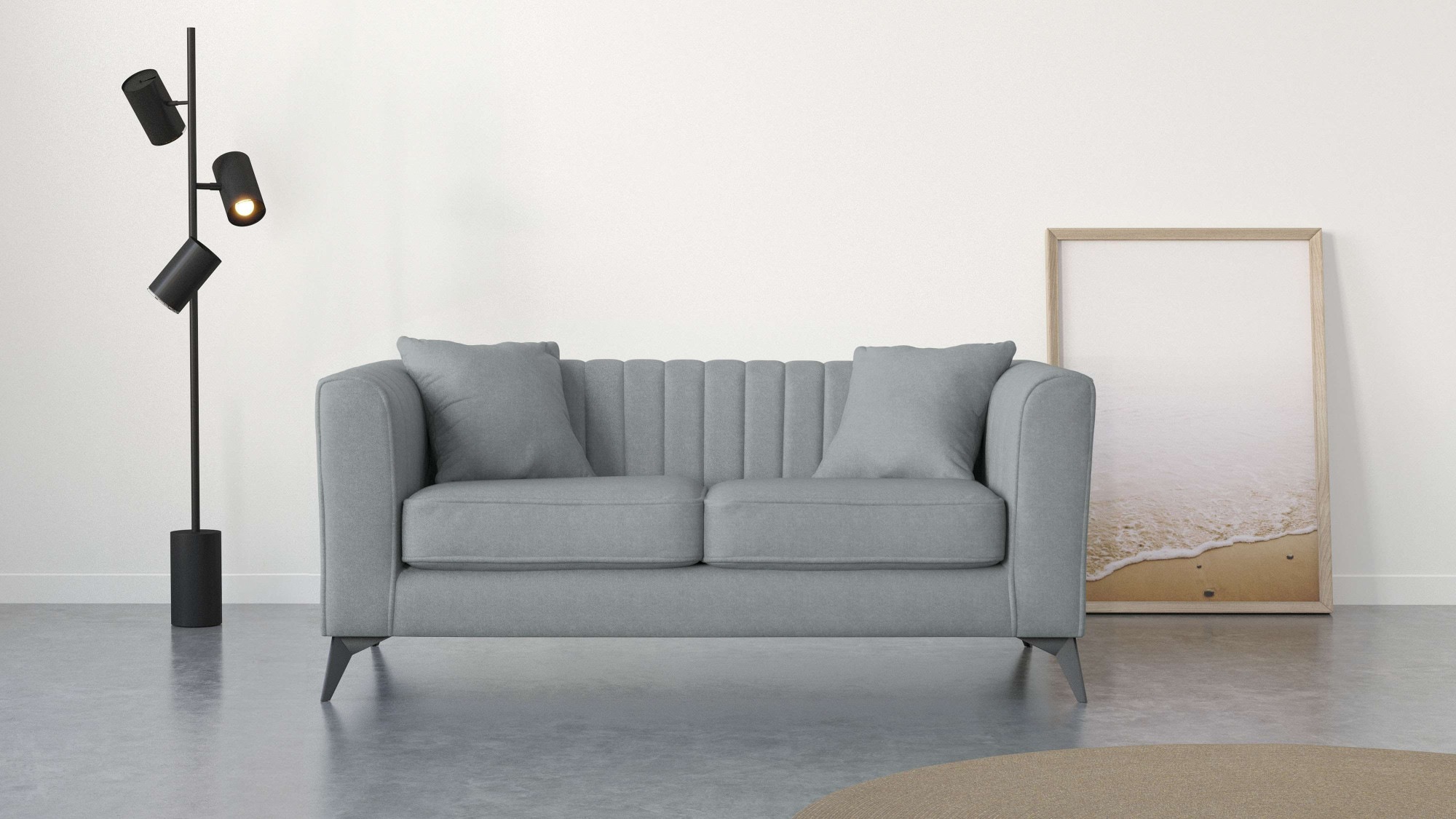Places of Style 2-Sitzer "MATTHEW elegantes Designsofa, Maße B/T/H: 170/86/ günstig online kaufen