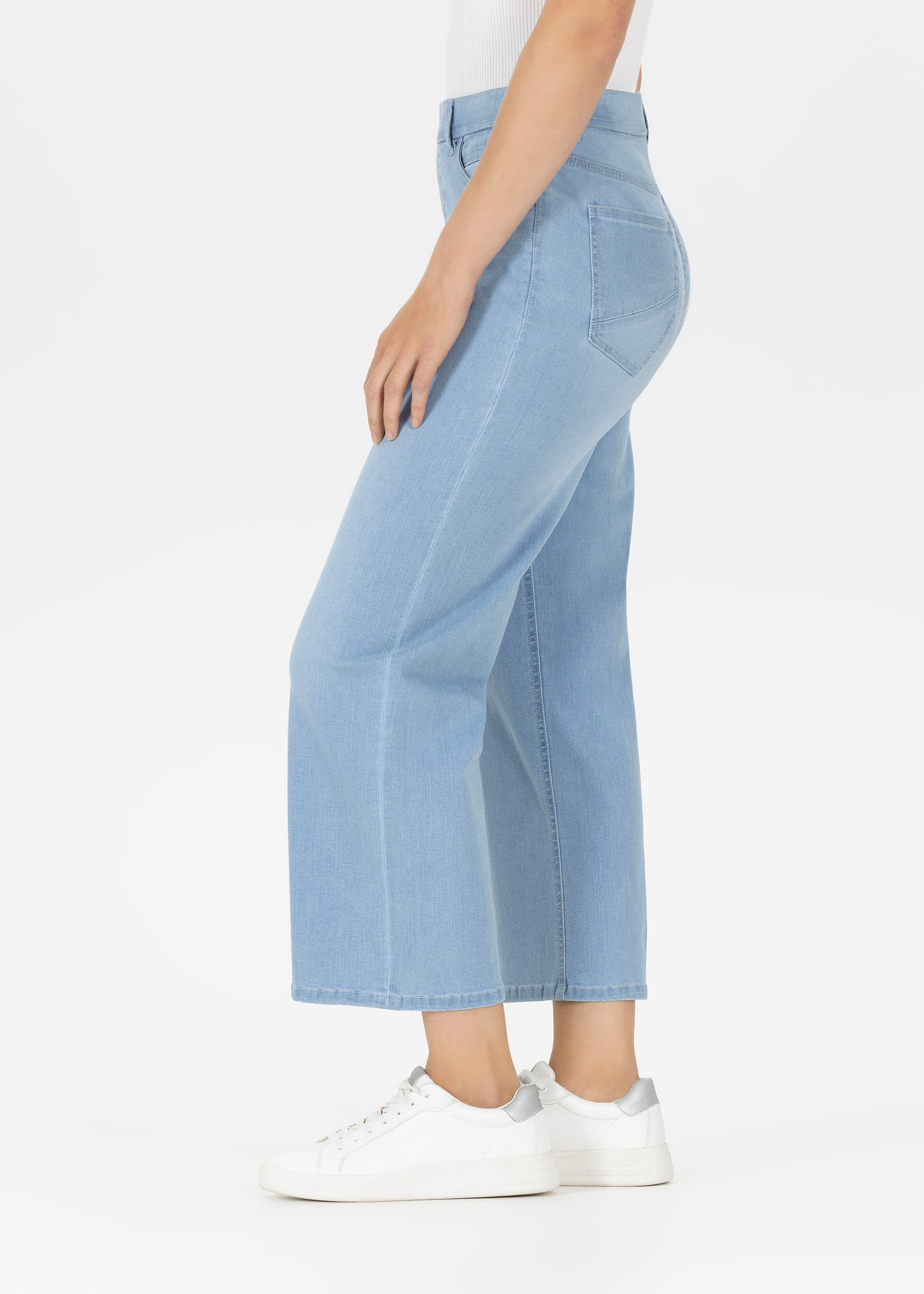 Thumbnail - Stehmann 7/8-Jeans "Melli-Culotte-W" 7/8-Beine, mit Gummizug