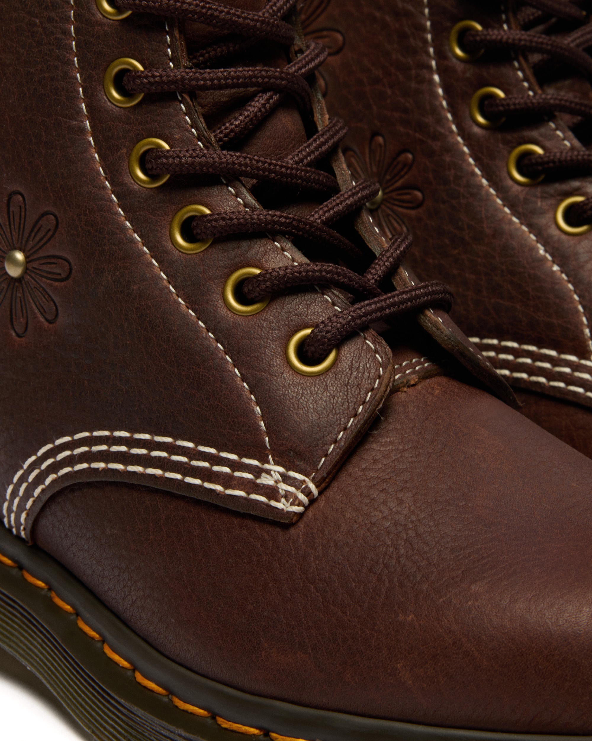 DR. MARTENS Schnürboots "1460 Pascal Flower", Blockabsatz, Stiefelette, 8-E günstig online kaufen