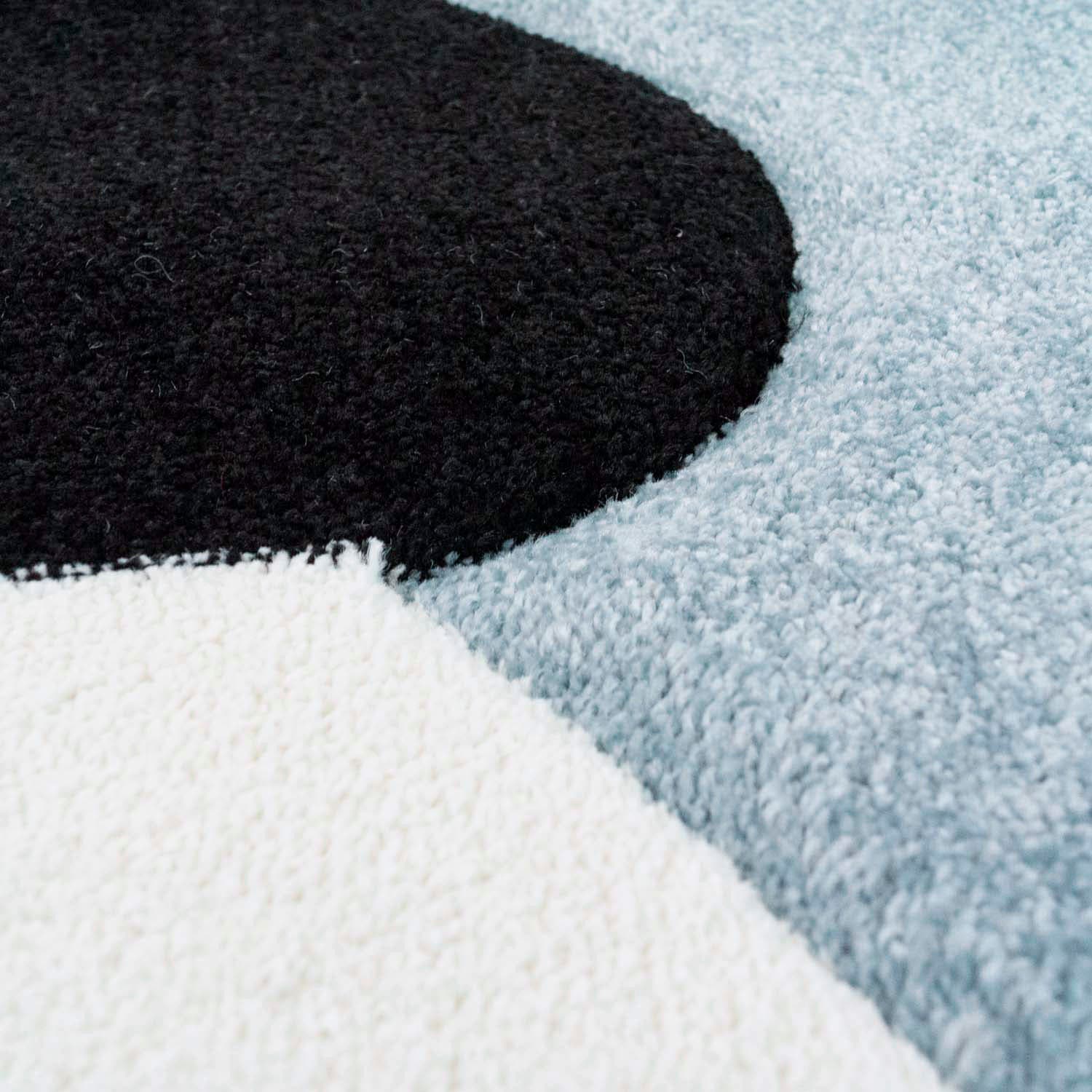Carpet City Kinderteppich »Bueno Spielteppich, Panda-Bär, | BAUR auf Flor, Rechnung Pflegeleicht Weicher 3D-Effekt, 1389«, rund, Kids