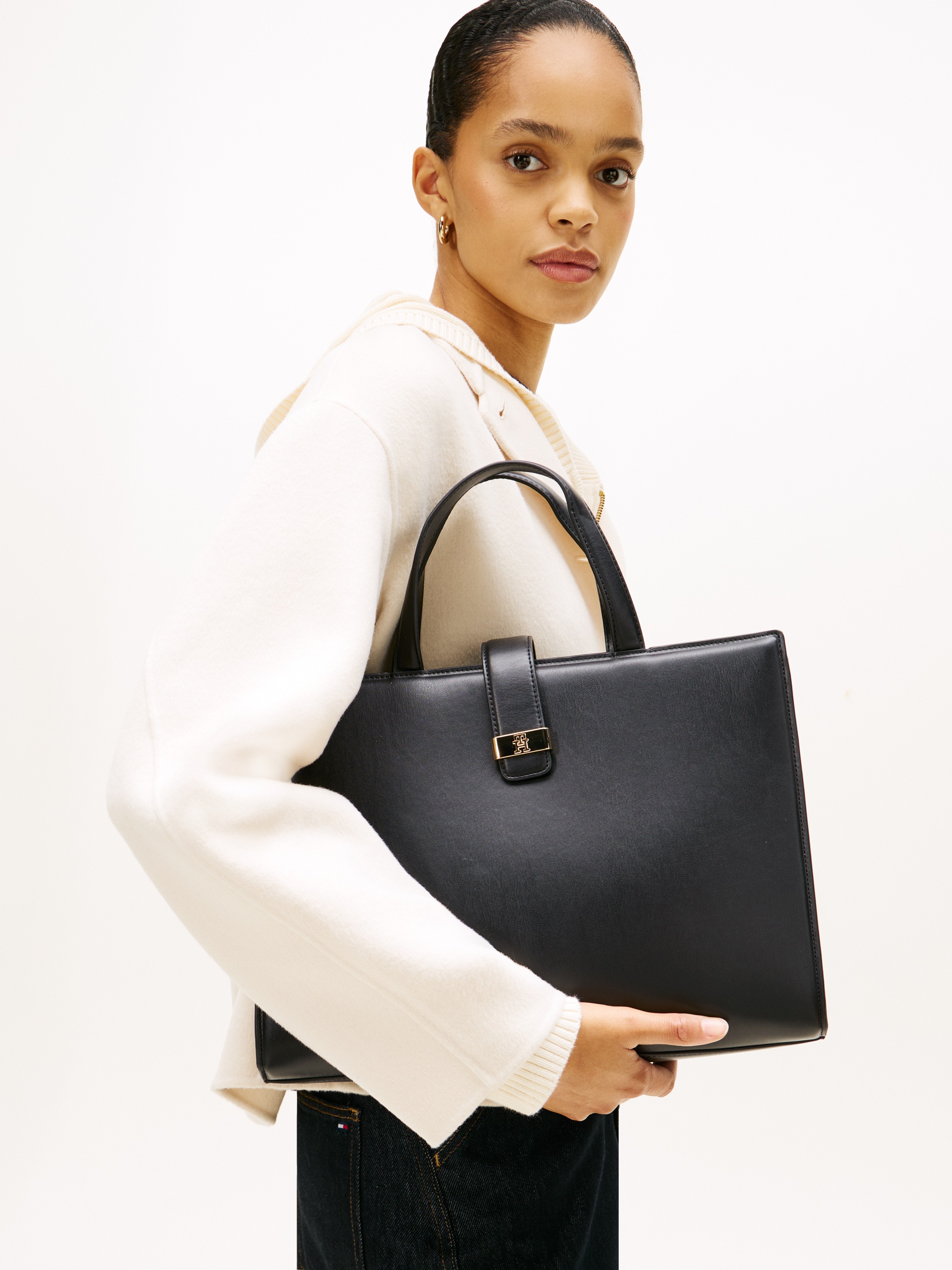 Tommy Hilfiger Satchel "TH HERITAGE SATCHEL", Damen Tragetasche, Umhängetas günstig online kaufen