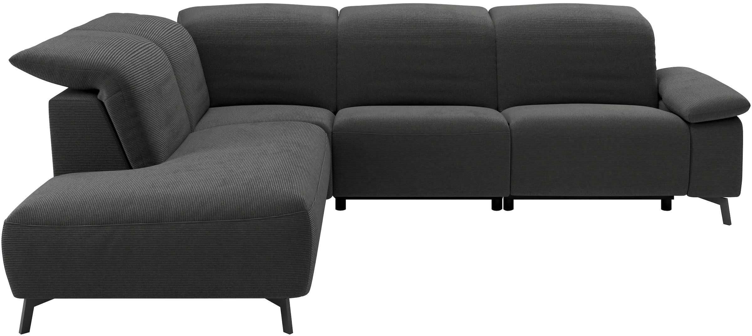 Musterring Ecksofa "MR 370, intelligenter Komfort im modernen Design" Optionale Relaxfunktion, flexible Kopfteile & klappbare Armlehnen