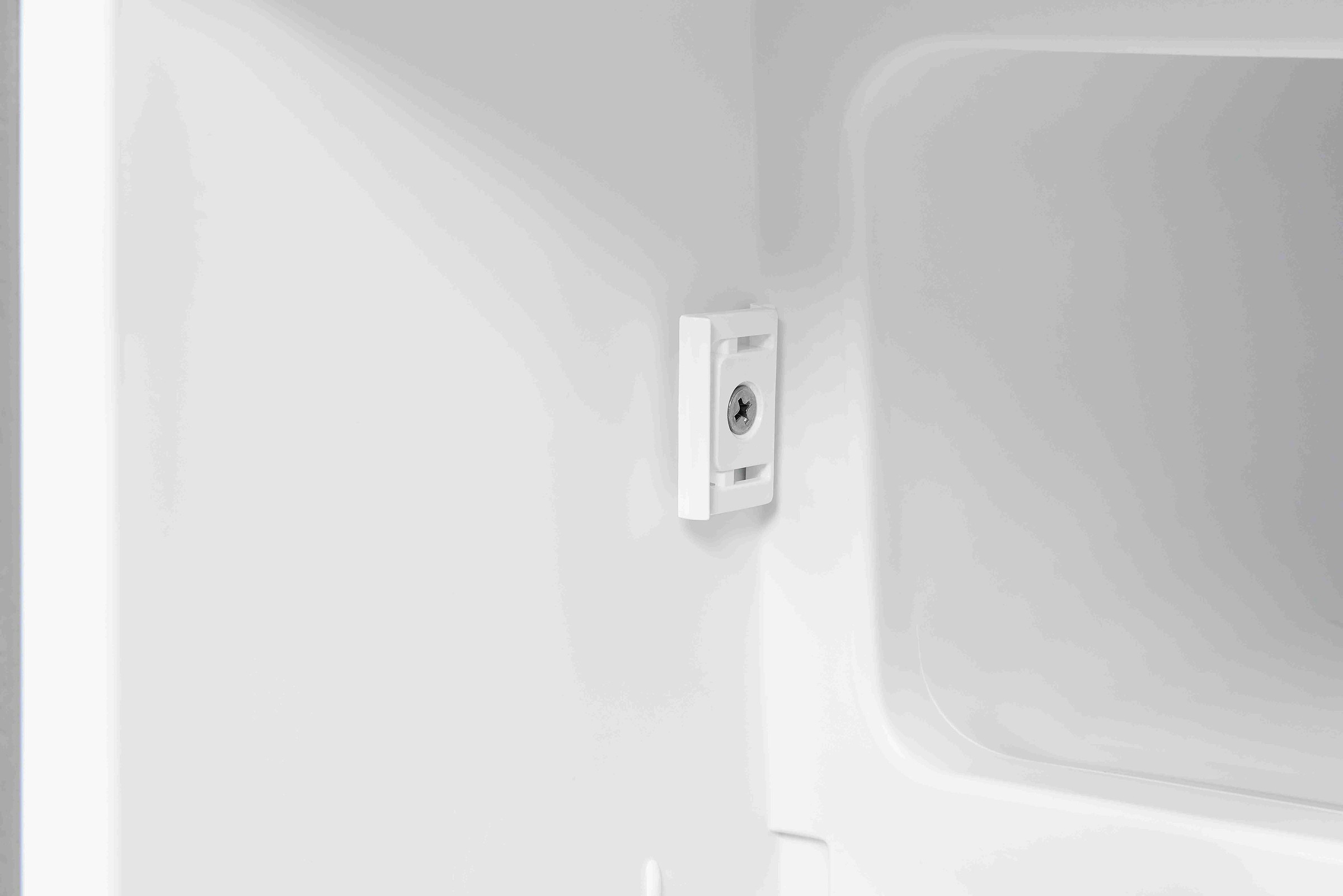 exquisit Kühlschrank »KS16-4-H-010D inoxlook«, Energieeffizienzklasse D, 120 Liter Nutzinhalt, 4 Sterne Gefrieren