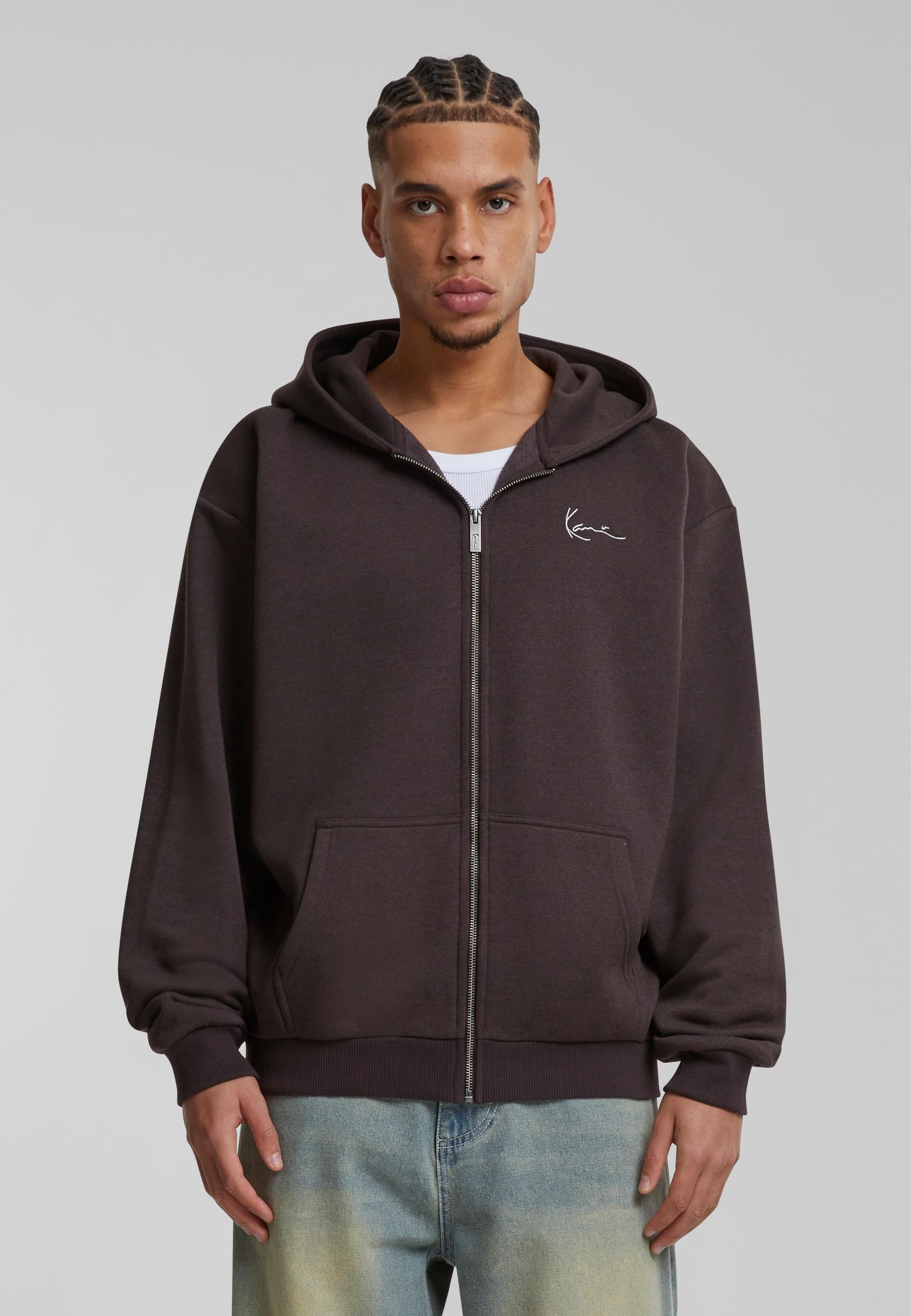 Karl Kani Sweatjacke »Karl Kani Karl Kani Small Signature Tribal OS Full Zip Hoodie«