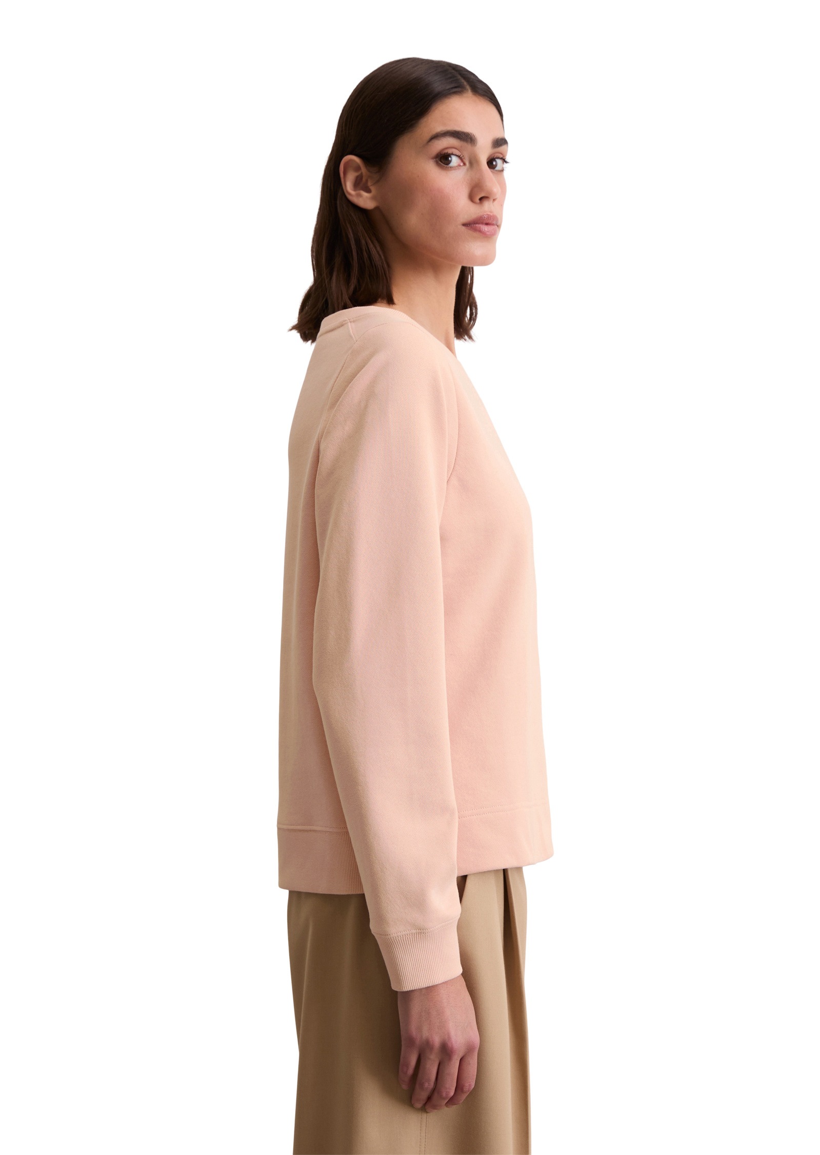 Marc OPolo Sweatshirt "mit gepeachter Oberfläche" günstig online kaufen