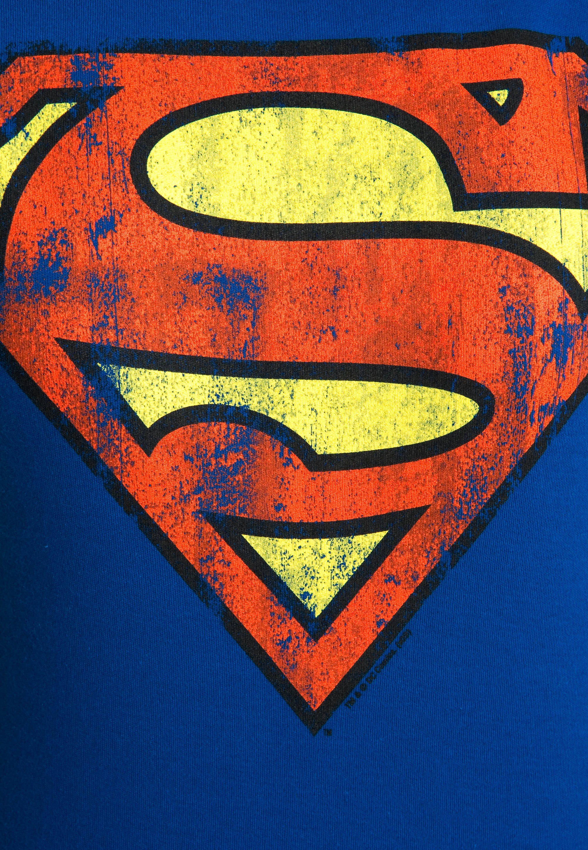 LOGOSHIRT T-Shirt »Superman-Logo«, mit lizenzierten Originaldesign für  kaufen | BAUR