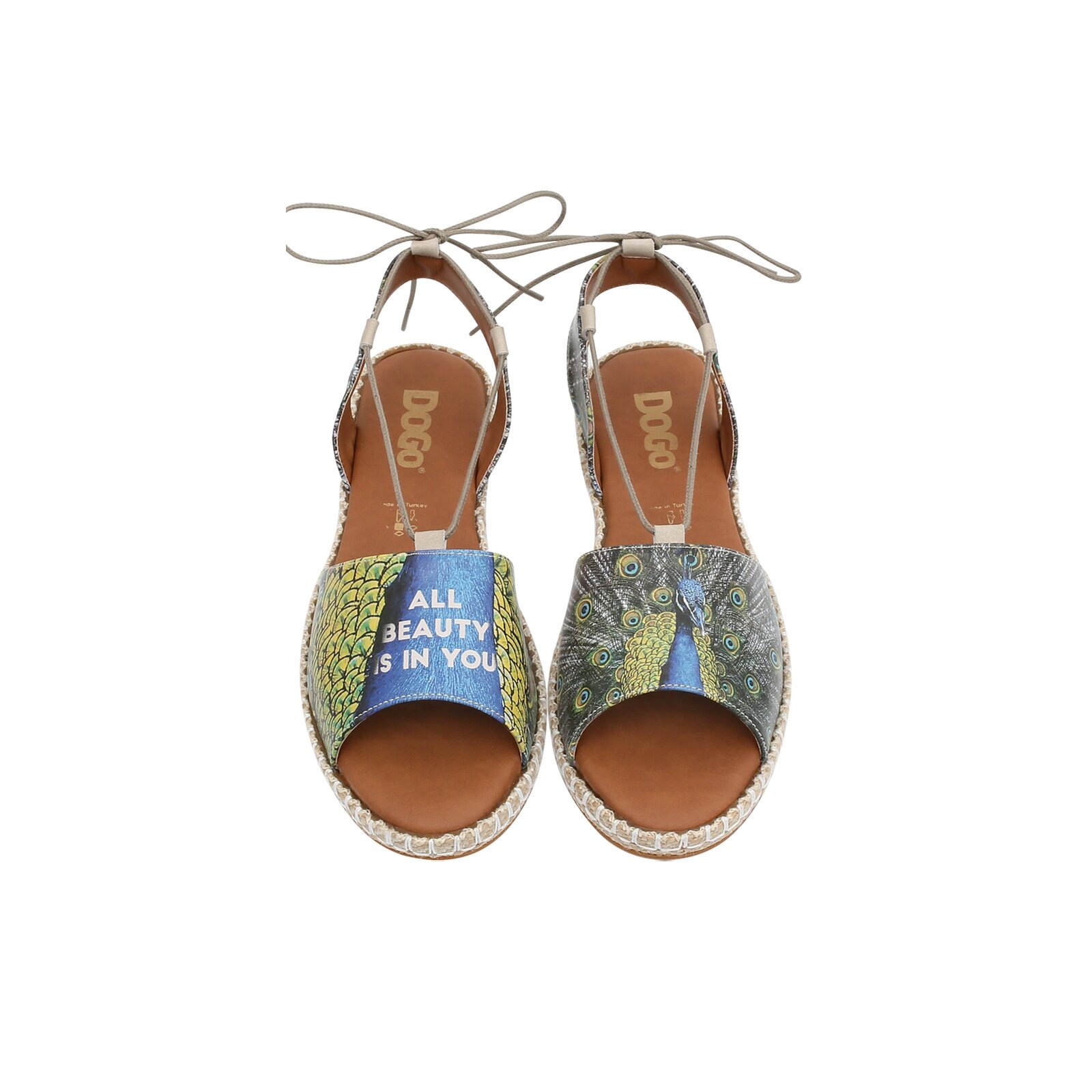 DOGO Sandale "Damen Hazel All Beauty Is In You Vegan Damen Sandalen/", Vega günstig online kaufen