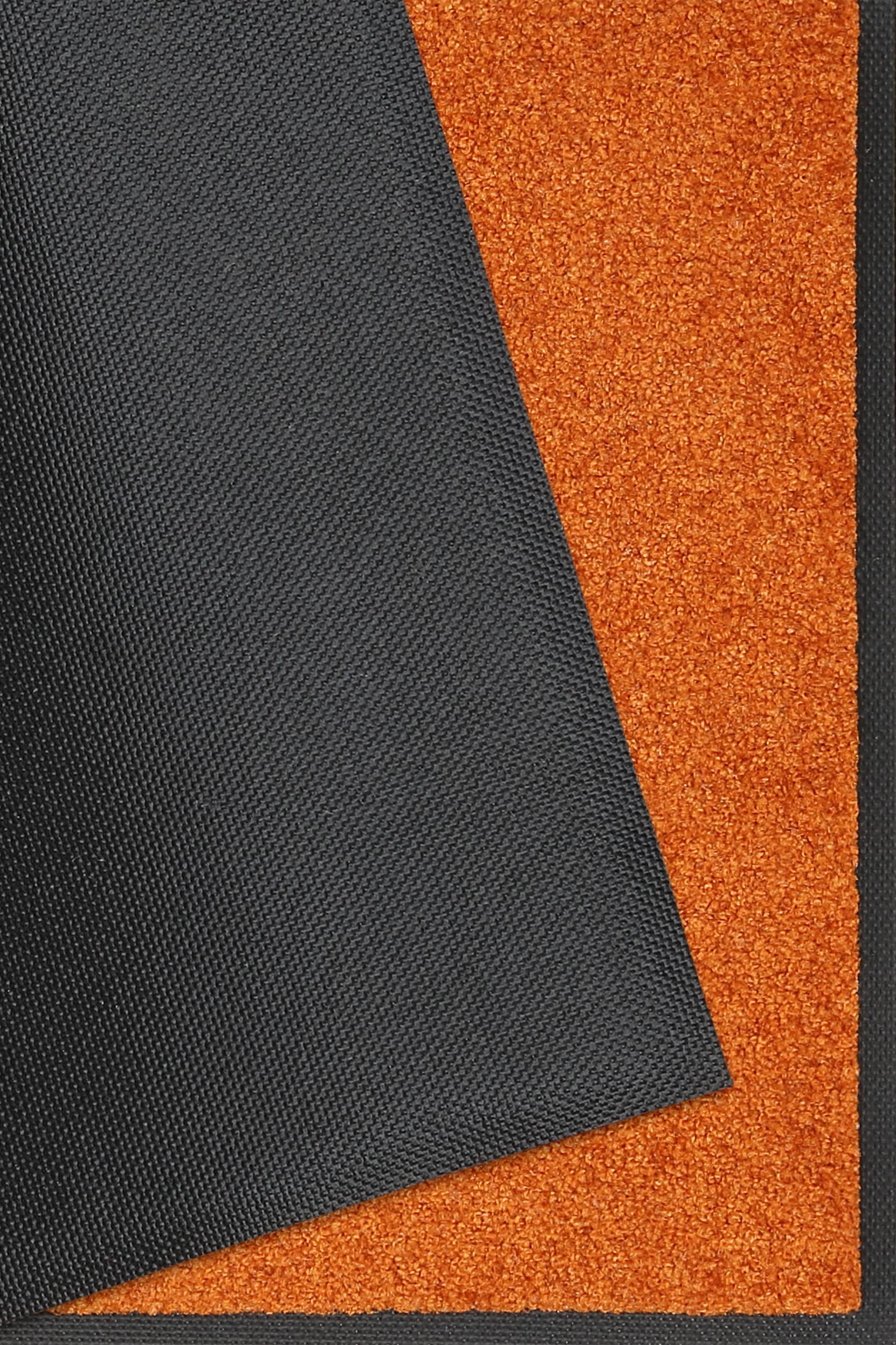wash+dry by Kleen-Tex Fußmatte »Trend Uni, Schmutzfangmatte, waschbar«, rechteckig, 7 mm Höhe, rutschhemmend, In- und Outdoor geeignet, auch als Läufer erhältlich