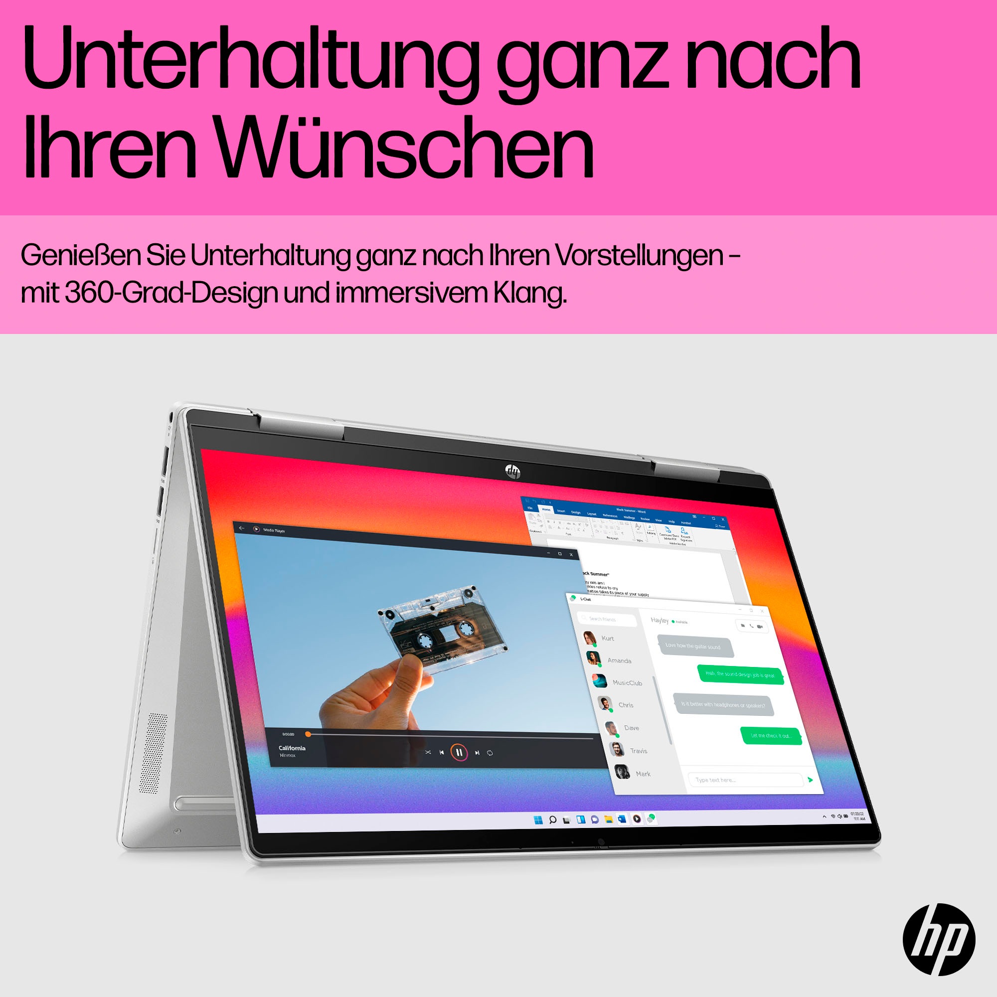 HP Notebook »14-ek20«, 35,6 cm, / 14 Zoll, Intel, Core 5, Intel Graphics, 512 GB SSD, 14-ek2055ng