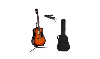 MSA Gitarrenset »Westerngitarre«, 4/4, mit Tasche und Gitarrengurt kaufen