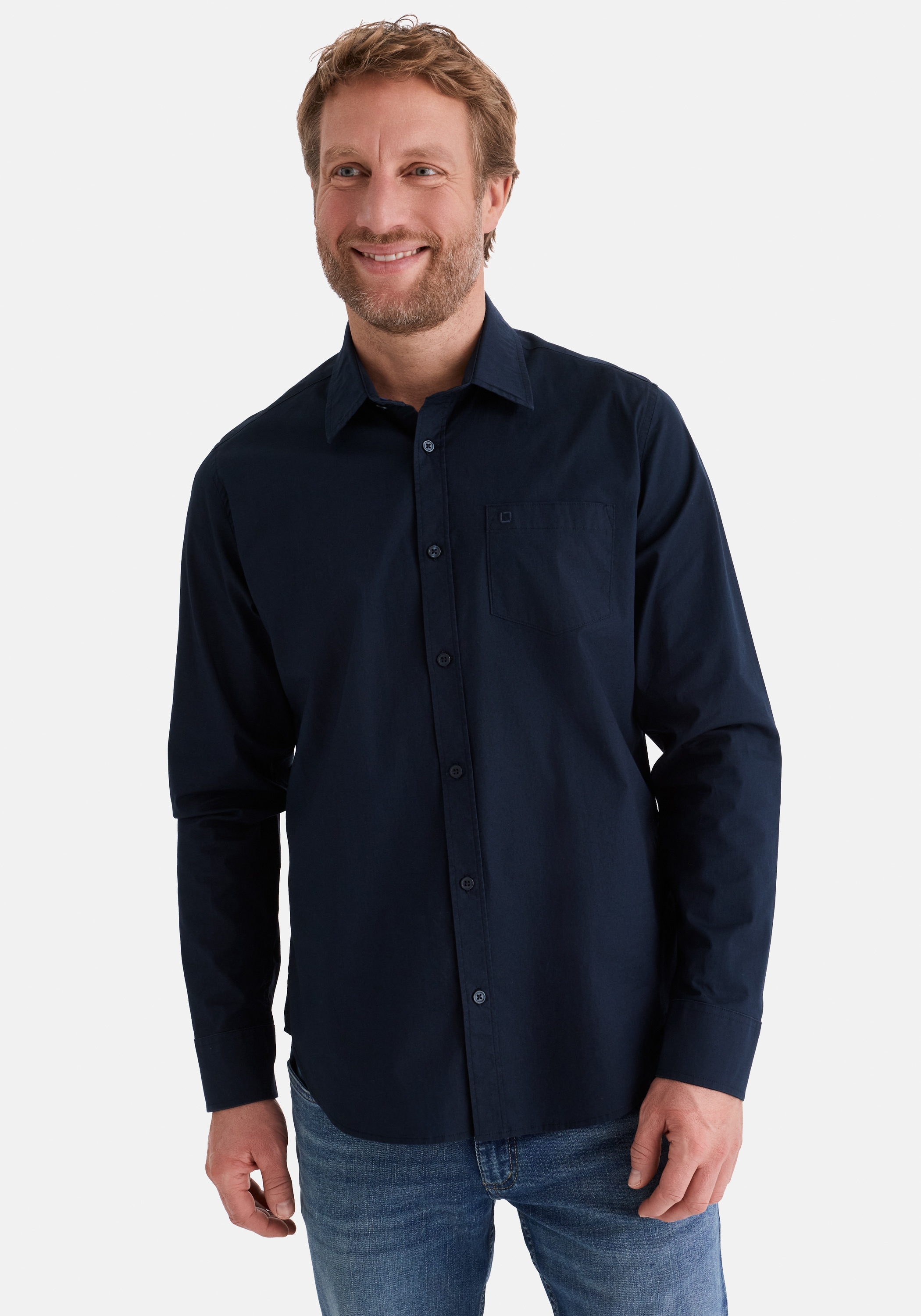 Stooker Men Flanellhemd "HARRISON Hemd Langarm Regular Fit" Langarm Hemd Regular Fit für Herren