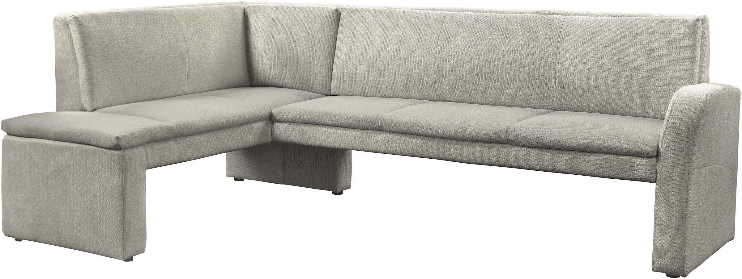 exxpo - sofa fashion Eckbank "Cortado, elegant und modern mit hohem Sitzkomfort" hohe Bodenfreiheit, schöne Detailverarbeitung, wahlweise Lederbezug