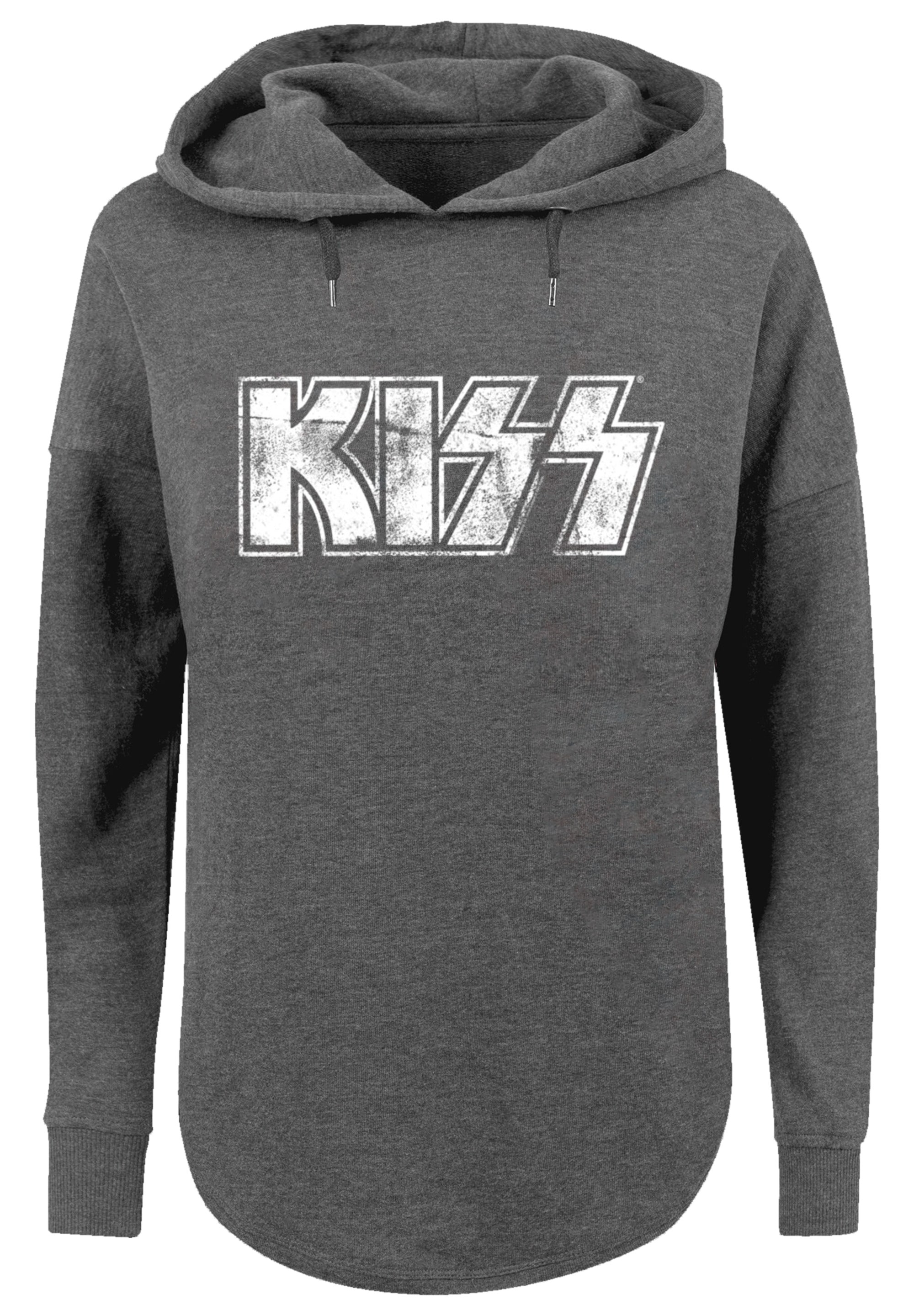 F4NT4STIC Sweatshirt »Kiss Rock Music Band Vintage Logo«, Premium Qualität, Band, Logo