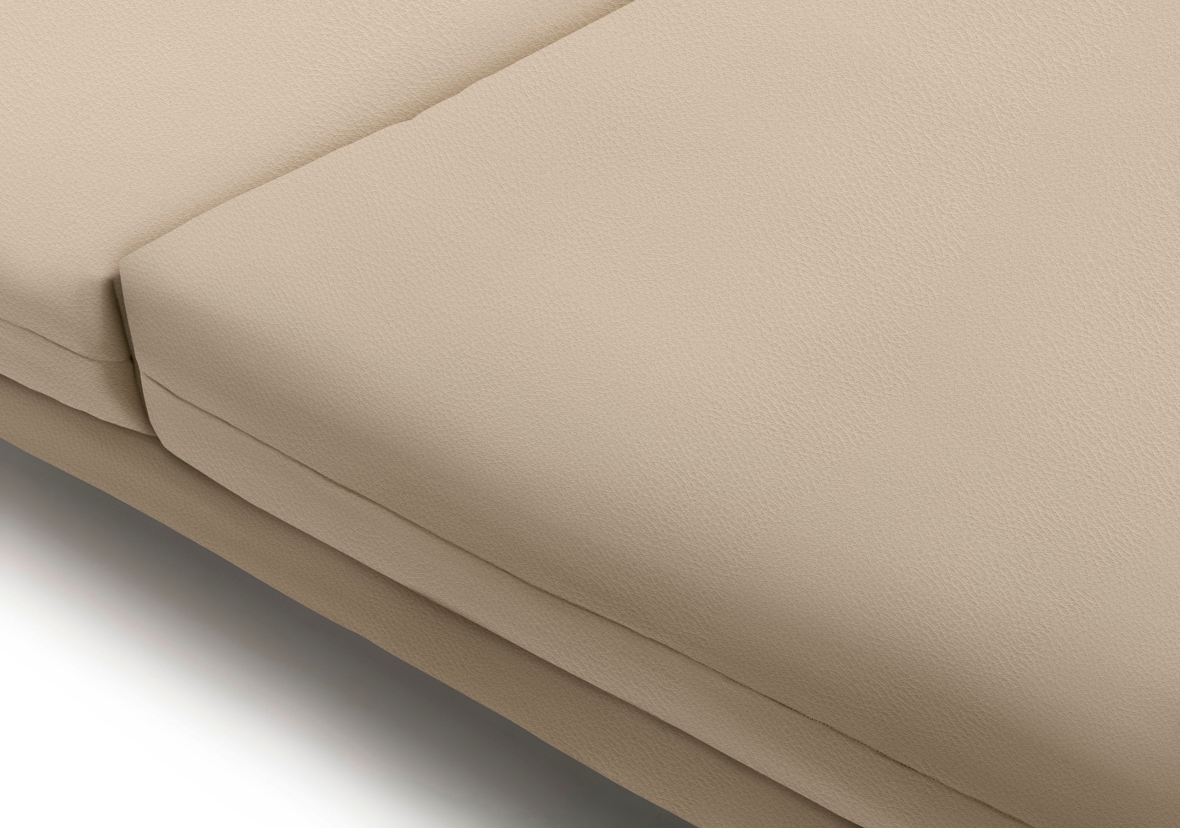 Creation BY ROLF BENZ Ecksofa »CR.414, Designecksofa, Polsterecke, L-Form«, wahlweise aus feinstem Rindsleder oder hochwertigem Chenille
