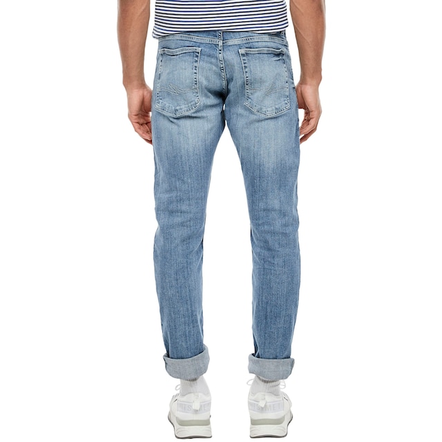 Q/S by s.Oliver Slim-fit-Jeans »RICK«, mit authentischer Waschung ▷ kaufen  | BAUR