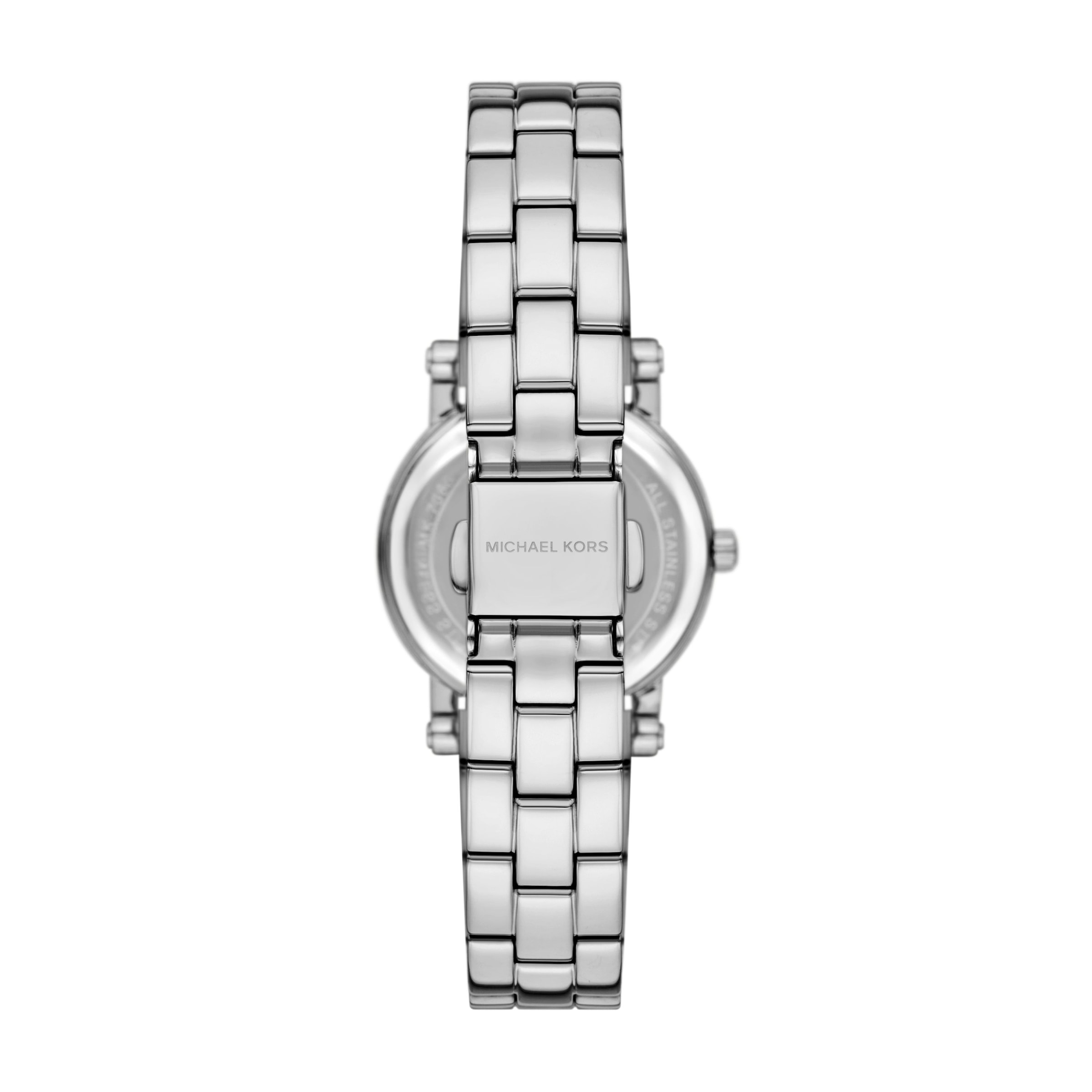 MICHAEL KORS Quarzuhr »Corey« Armbanduhr, Edelstahlarmband, analog, Glassteine