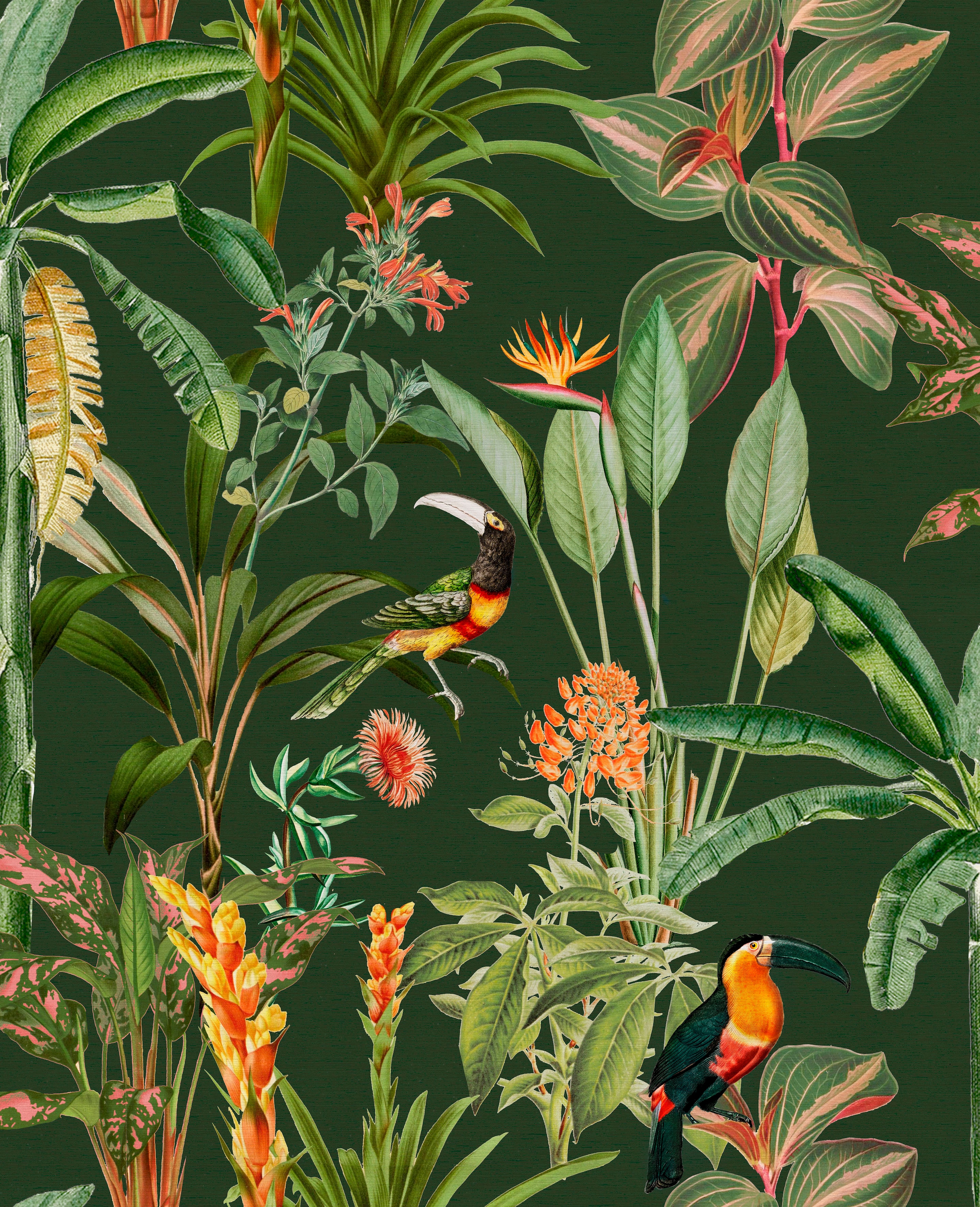 Superfresco Easy Vliestapete »Sarah Grun«, Motiv, botanisch