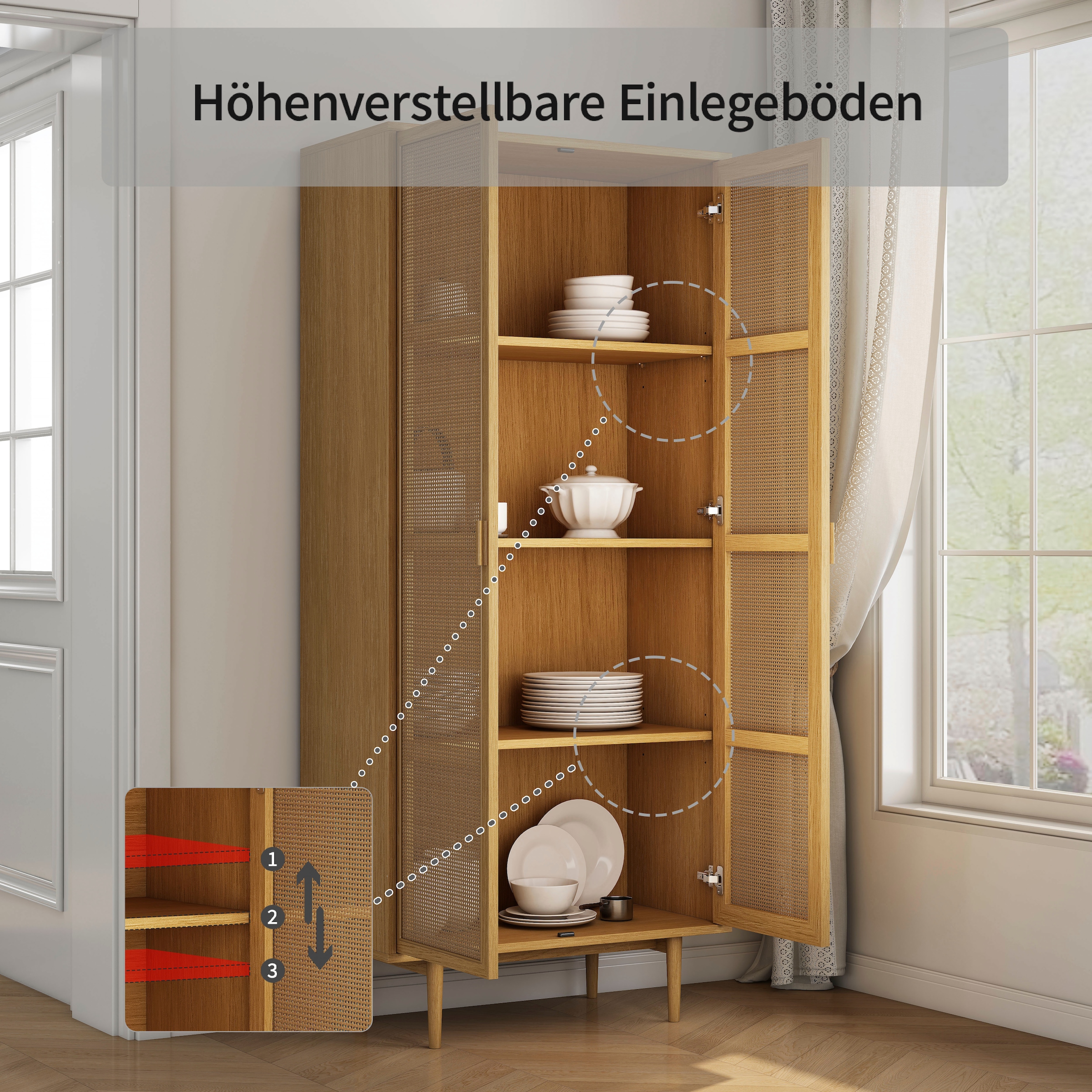 OTTO home Highboard »Lorelia«