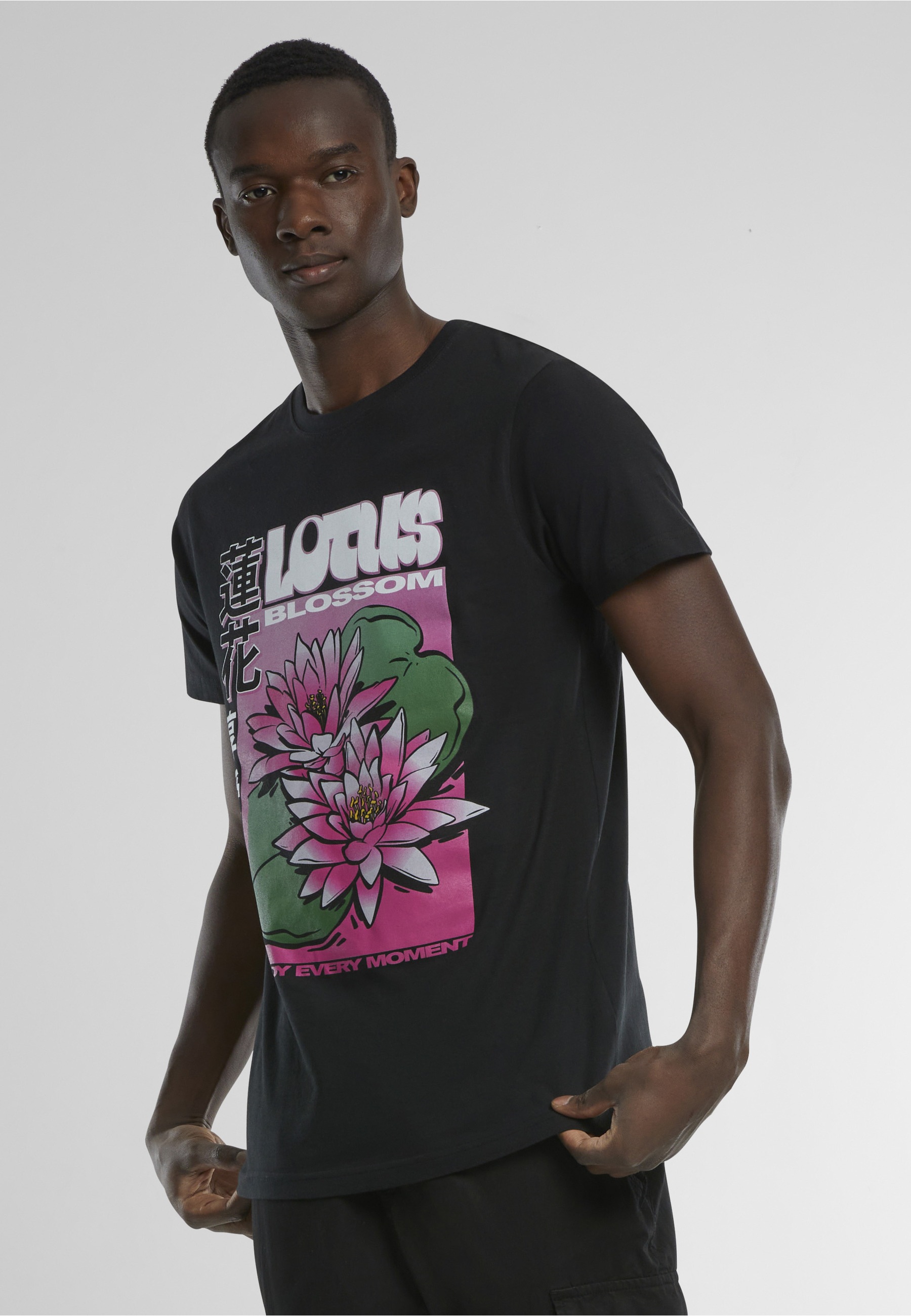 Thumbnail - MisterTee T-Shirt "MisterTee Lotus Flower Tee" 1 Stk.
