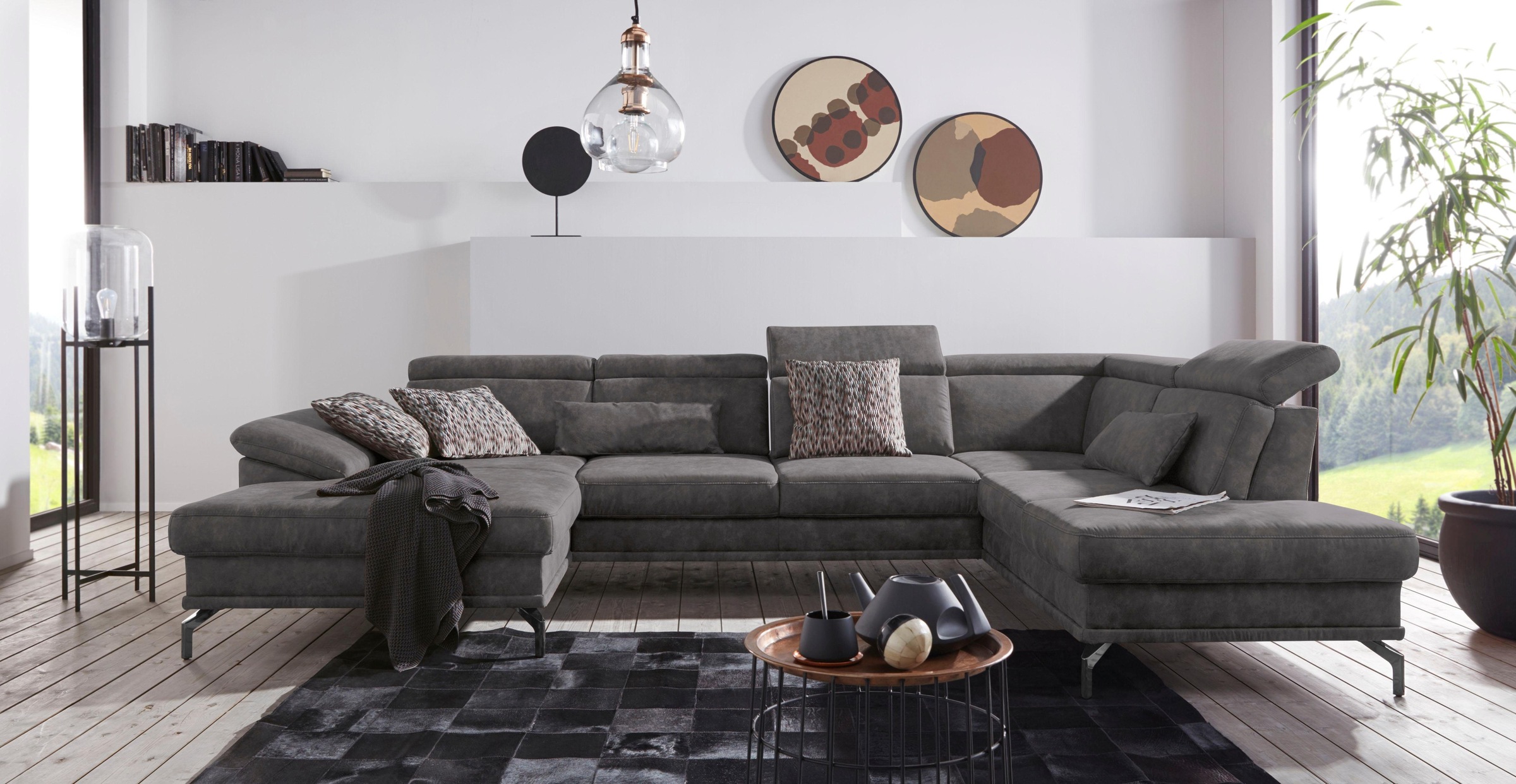 sit&more Dekokissen "Scorpio" 2er-Set Nierenkissen günstig online kaufen