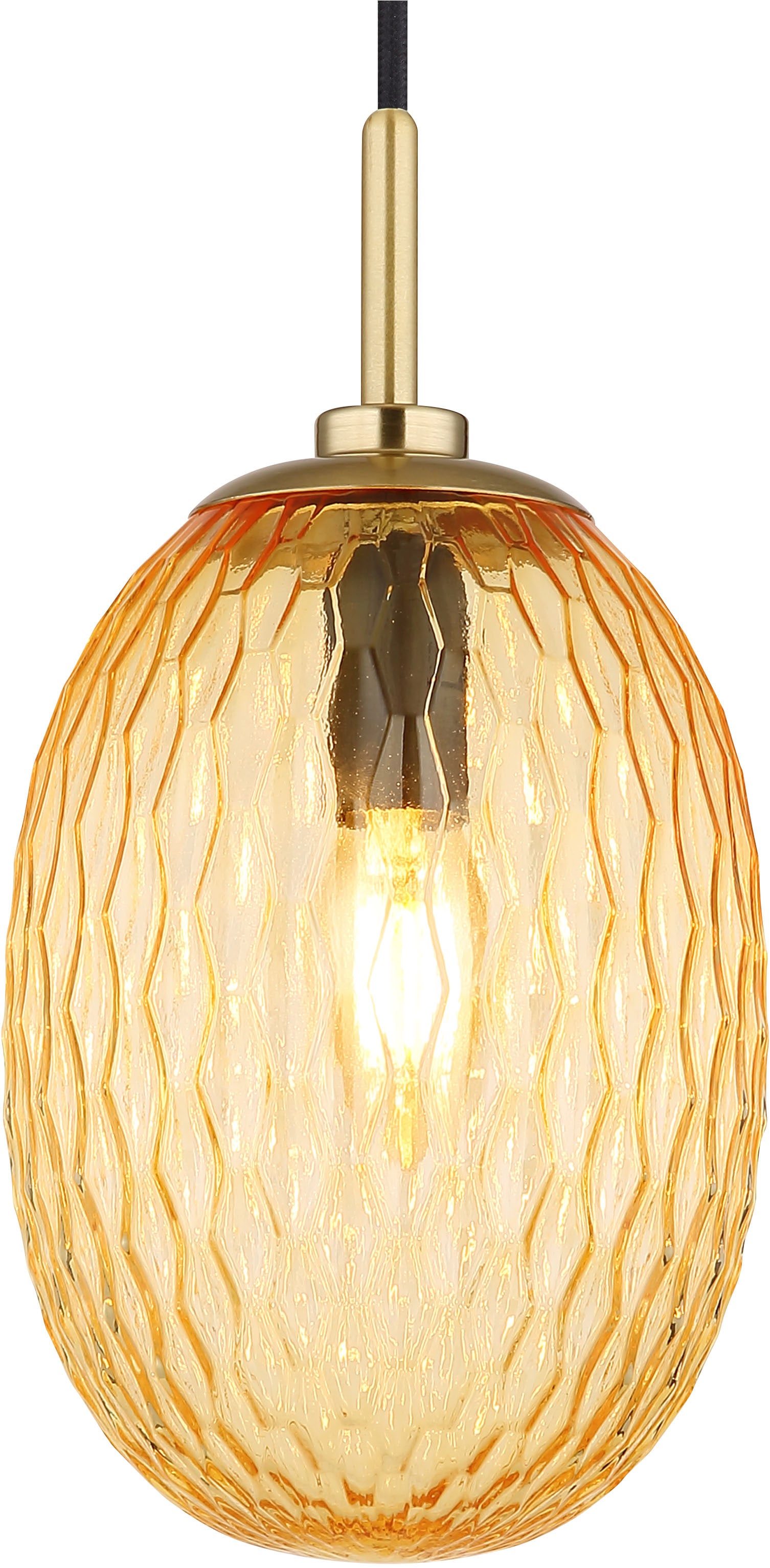 GLOBO LIGHTING Hängeleuchte »DEVIN«, Leuchtmittel E14 | ohne Leuchtmittel, Hängelampe/Pendelleuchte/Esszimmer/Wohnzimmer/Esstisch