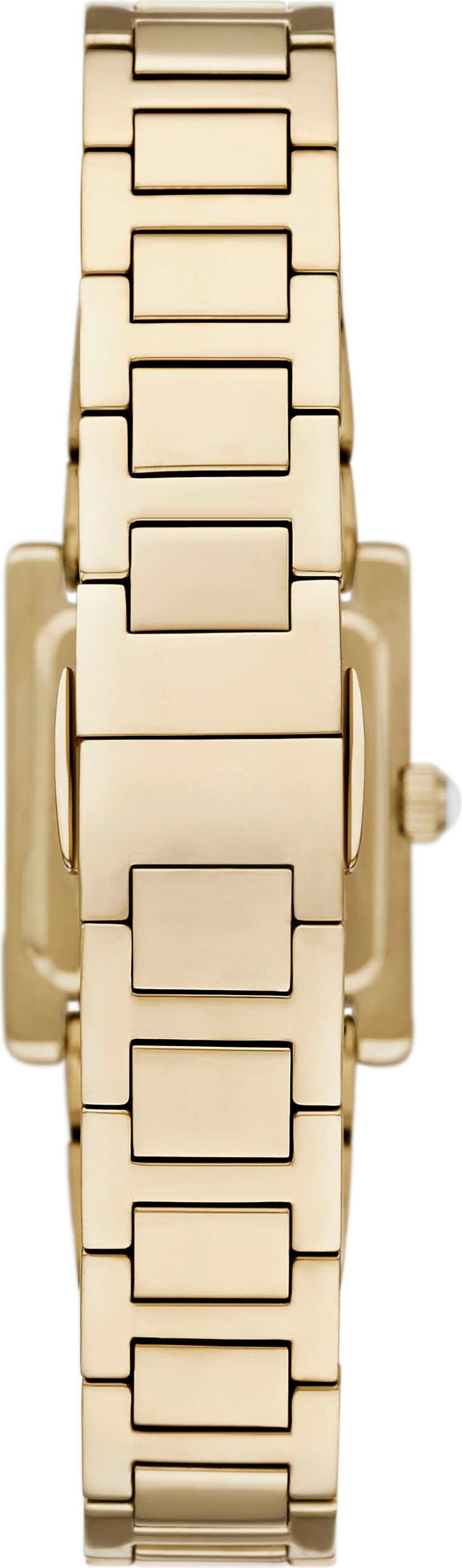 Emporio Armani Quarzuhr, Armbanduhr, Damenuhr, Edelstahlarmband, analog
