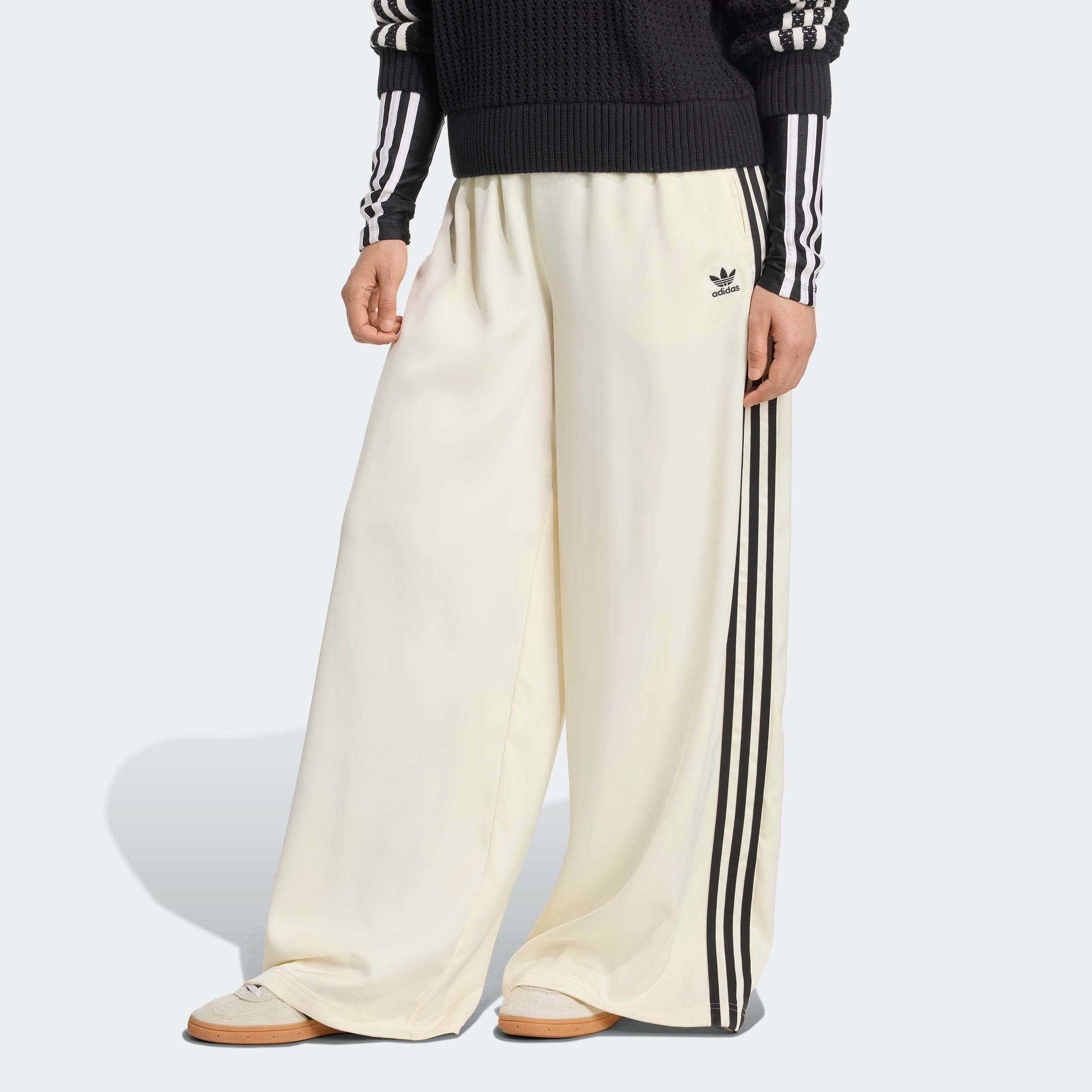 adidas Originals Sporthose "SATIN TP WL" für Erwachsene, mit Gummizug, normal-weite Passform