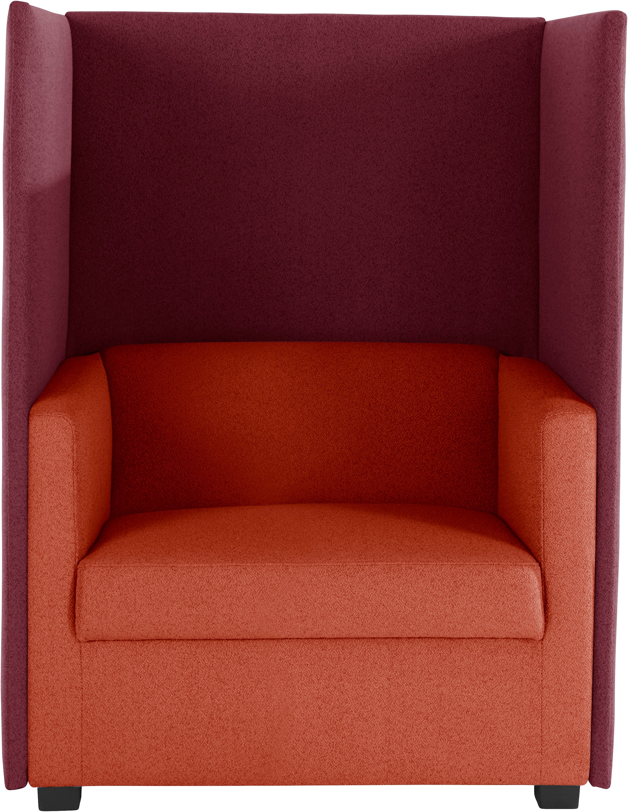 DOMO collection Sessel "Kea", mit praktischem Sichtschutz, Breite 100 cm