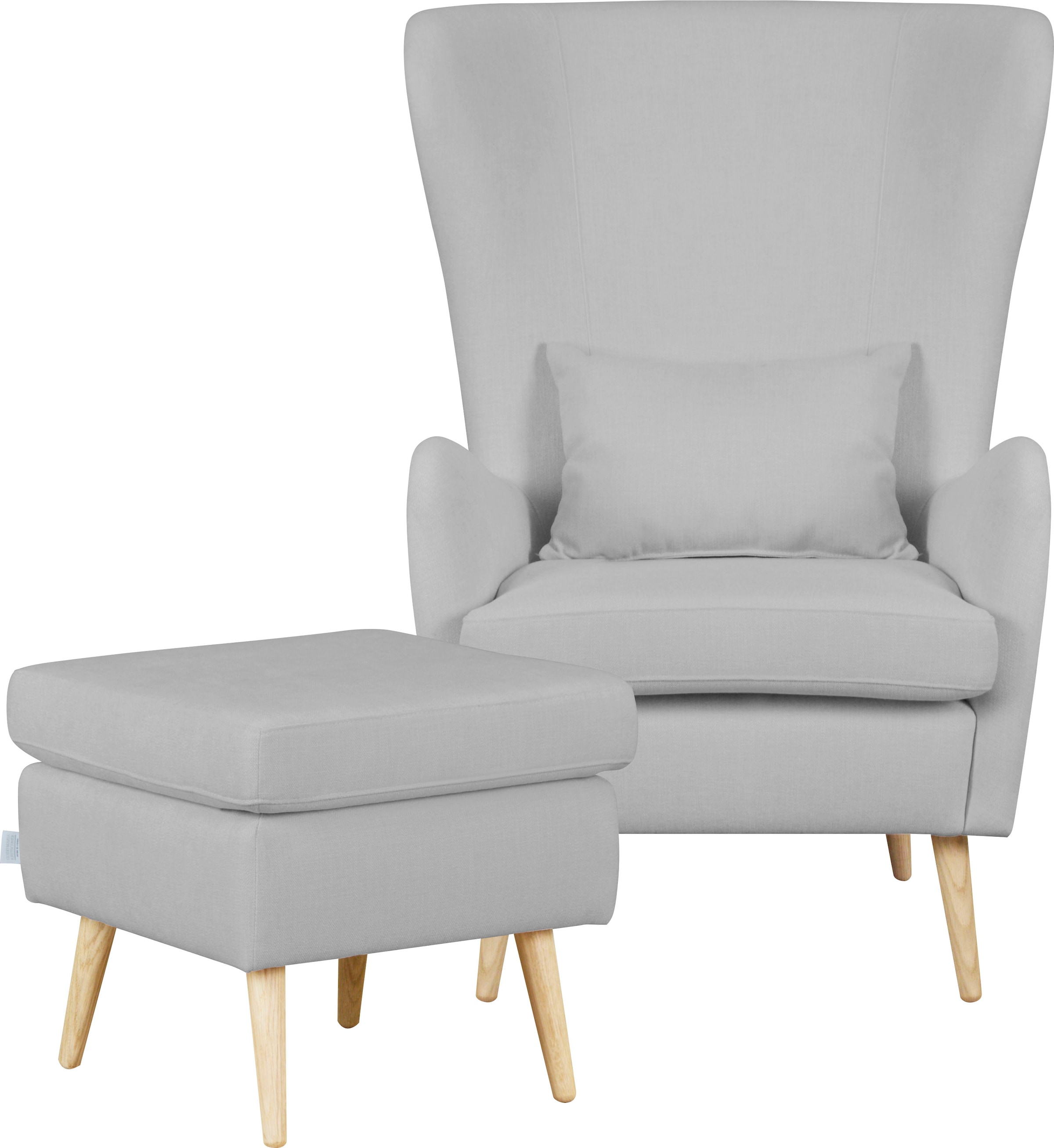 Home affaire Sessel "Sallito, TV-Sessel, Ohrensessel mit" Hocker, in vielen günstig online kaufen