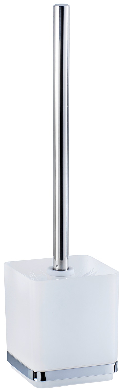 WENKO WC-Garnitur "Quadro" aus Edelstahl  Kunststoff WC-Bürstenhalter mit K günstig online kaufen