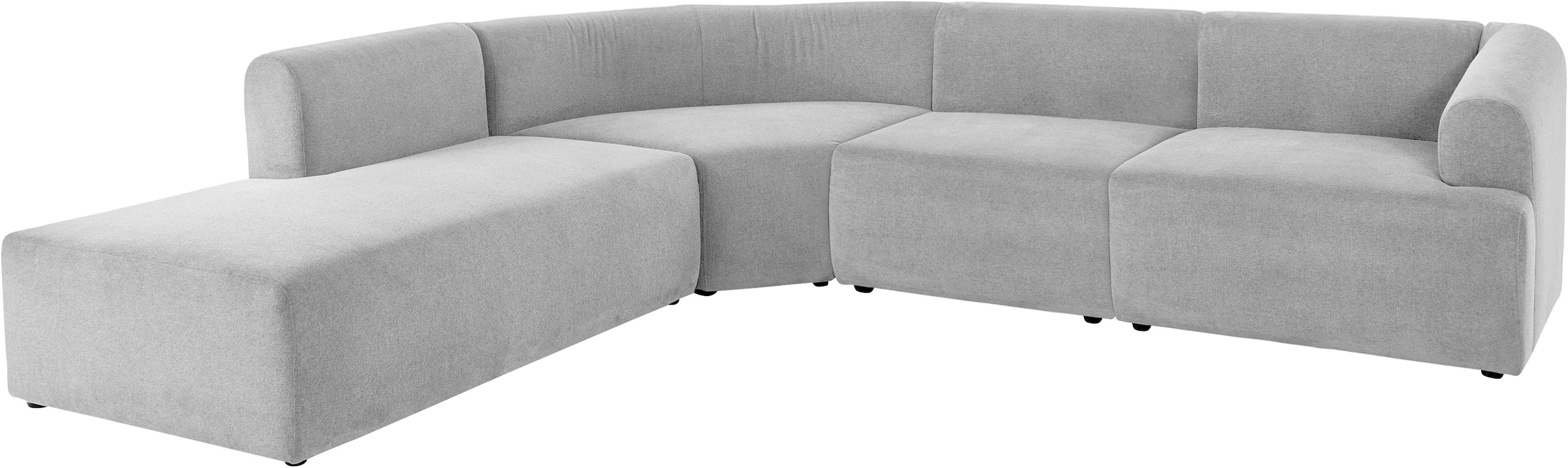 LeGer Home by Lena Gercke Ecksofa »LYZA L-Form links/rechts, Modularsofa, Maße B/T/H: 287/267/74 cm«, als Modul oder separat verwendbar, für individuelle Zusammenstellung
