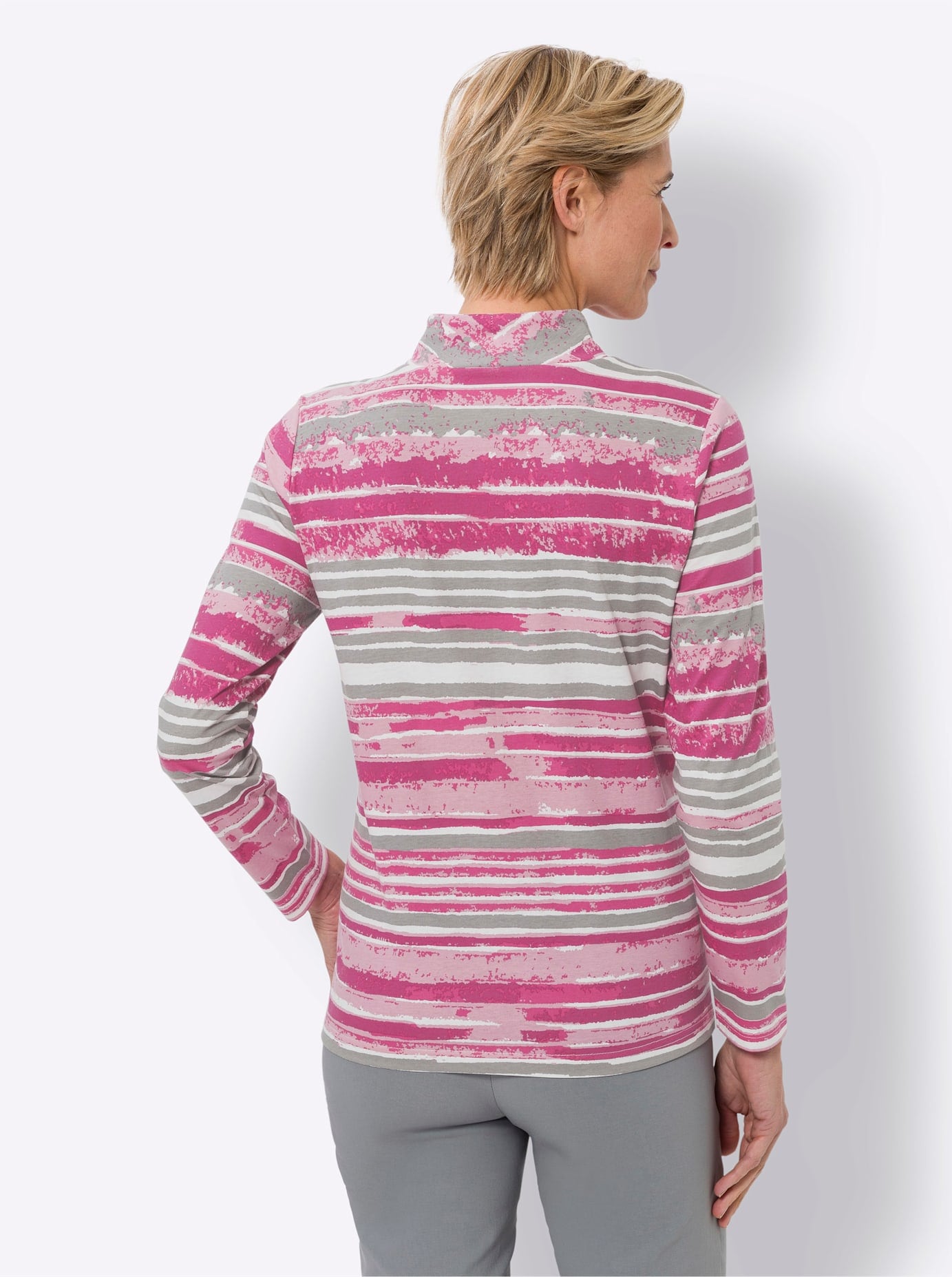 Classic Basics Stehkragenshirt »Stehkragen-Shirt«, (1 tlg.)