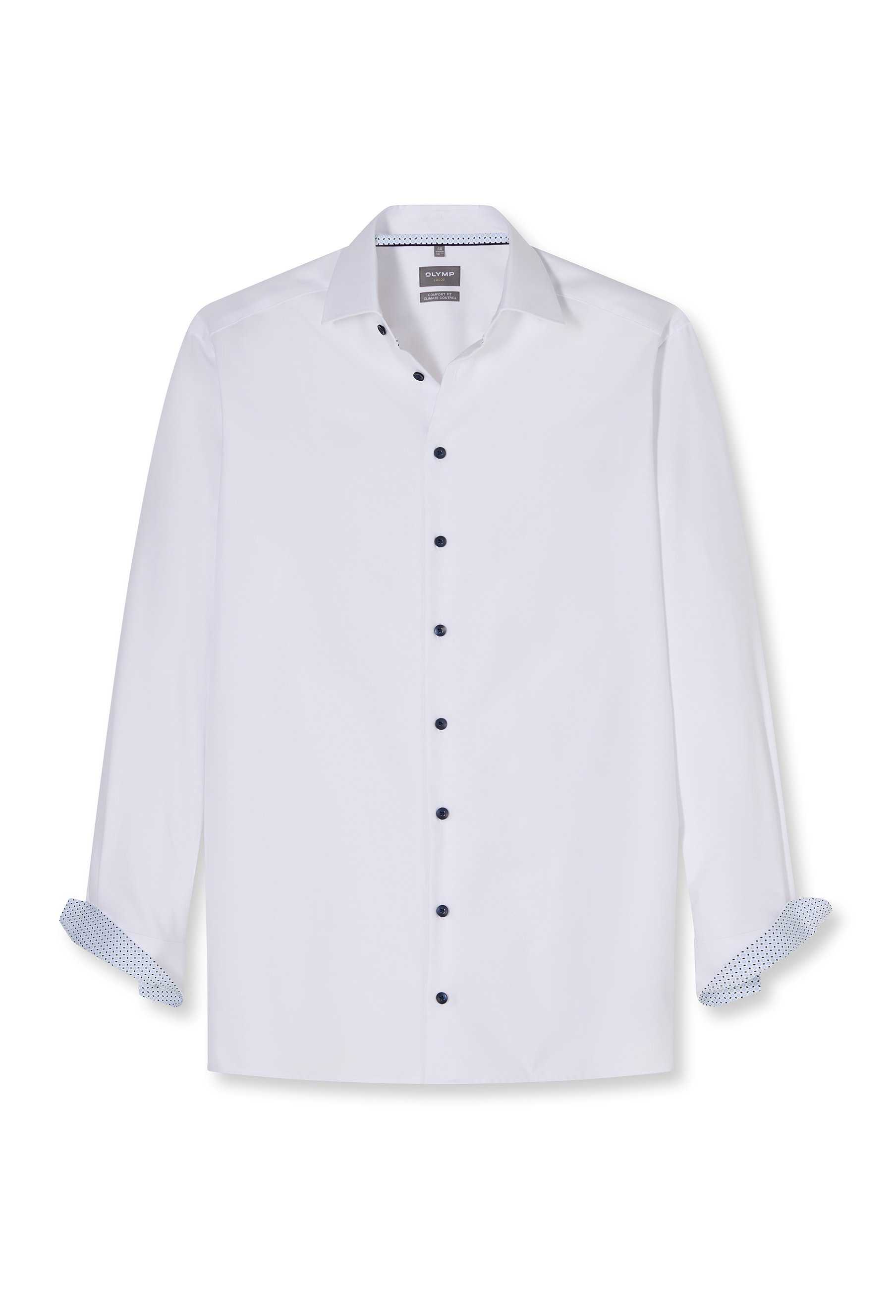 OLYMP Luxor 24/Seven Men's Shirt White 39 5