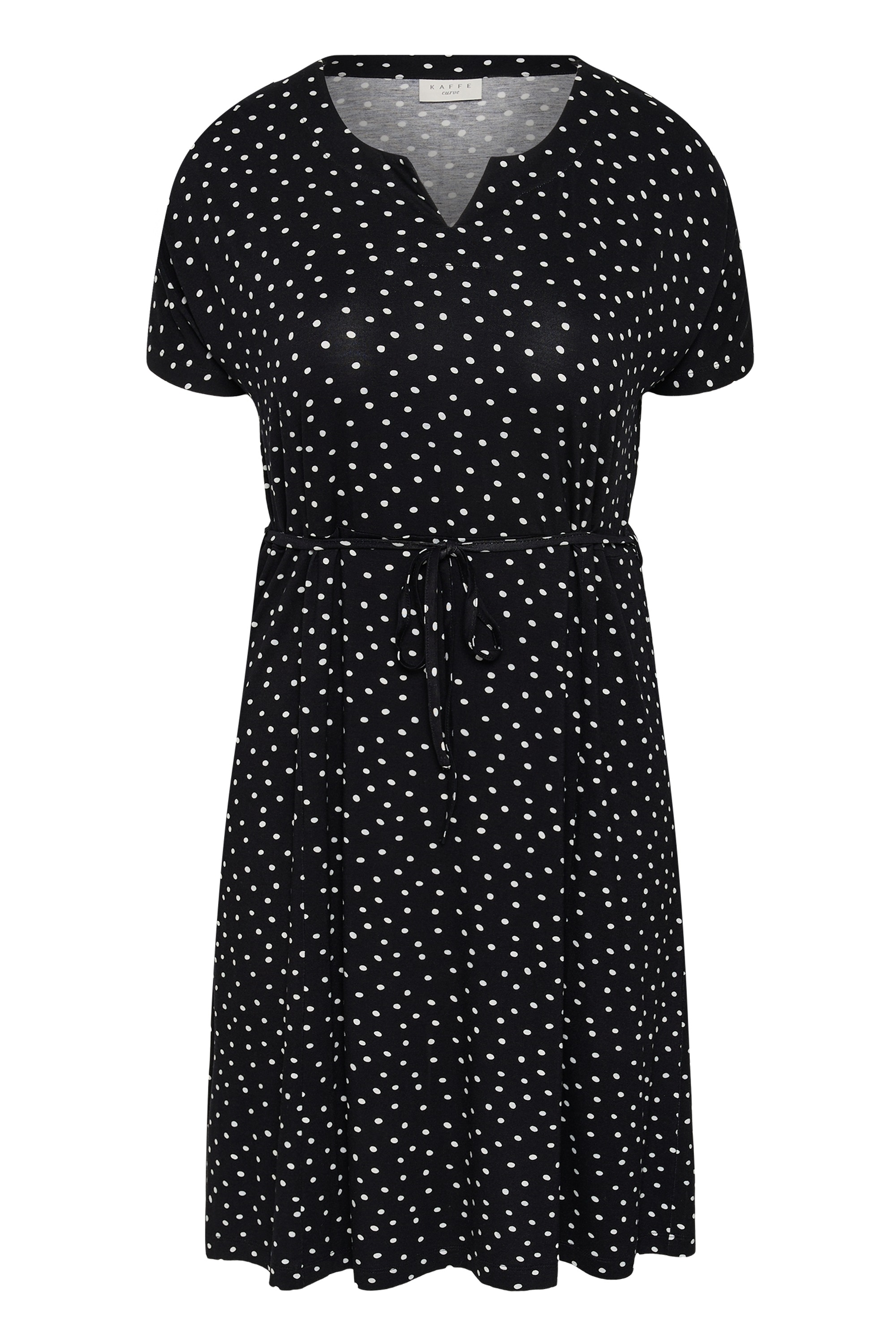 KAFFE Curve Midikleid "Damen Kleid KCmella"
