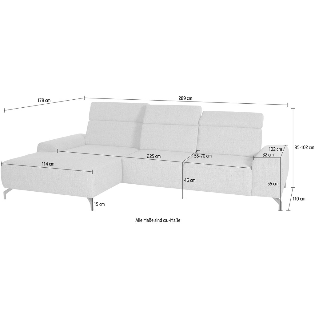 sit&more Ecksofa »Gizeh«